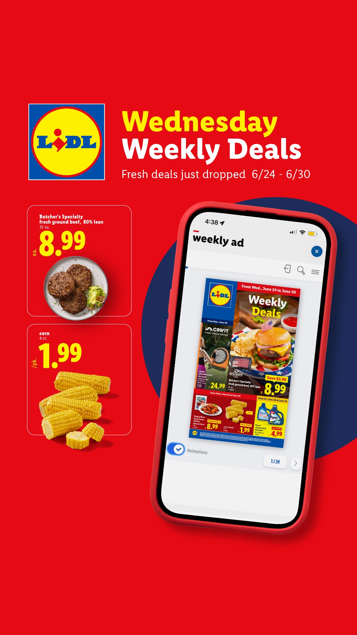 Lidl US Facebook ad