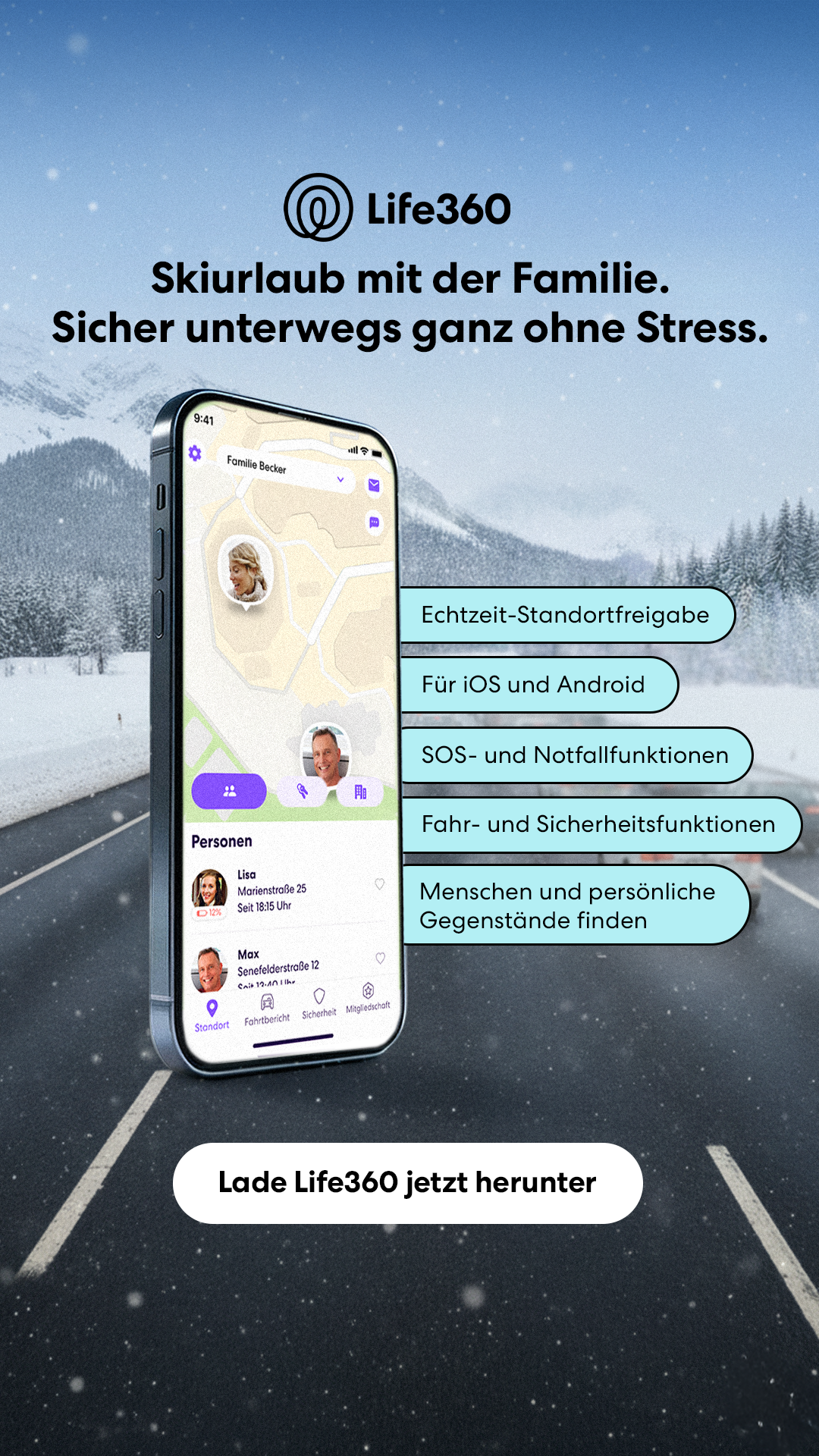 Life360 Facebook ad