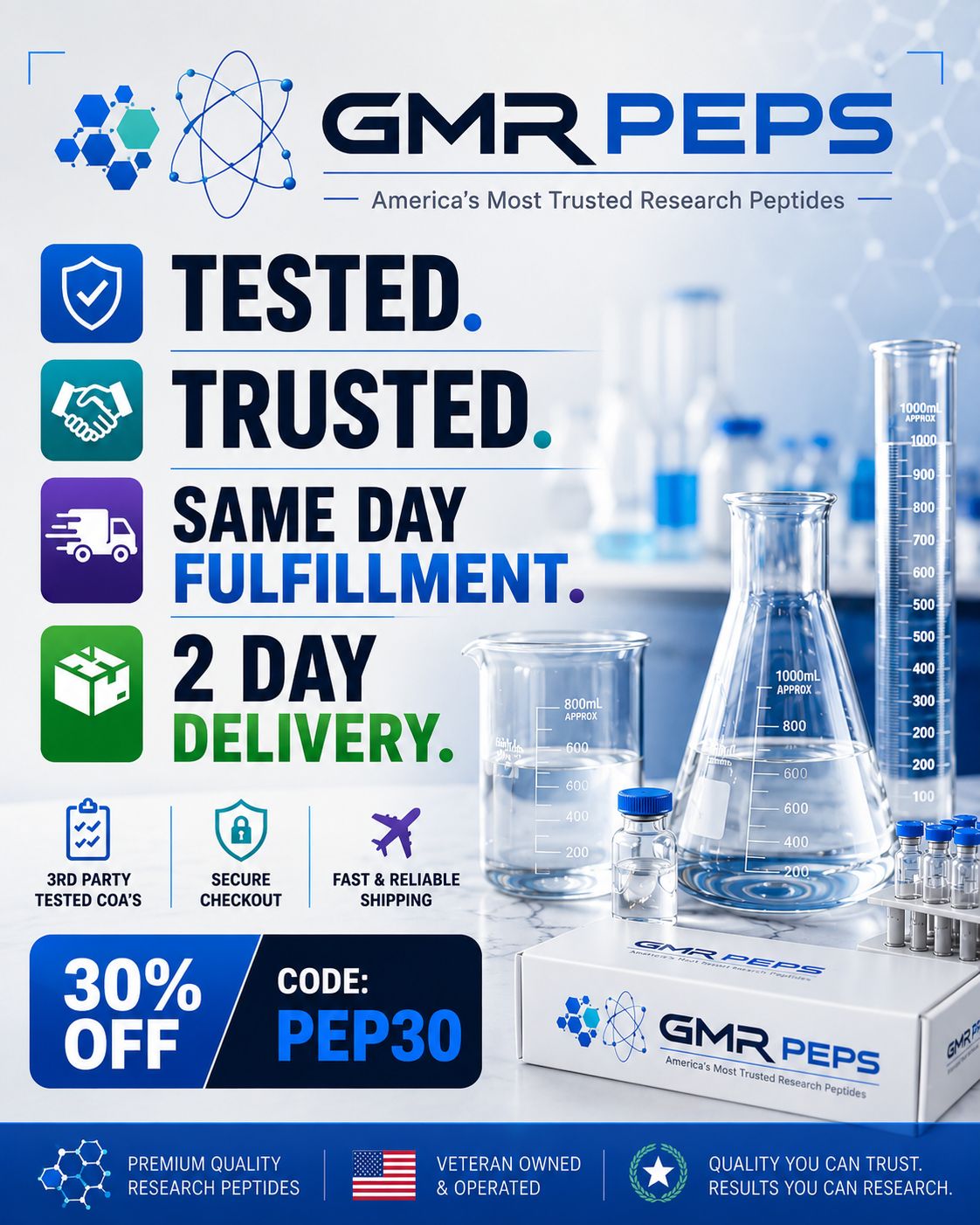 GMR Peps Facebook ad: Quality Without The Hassle
