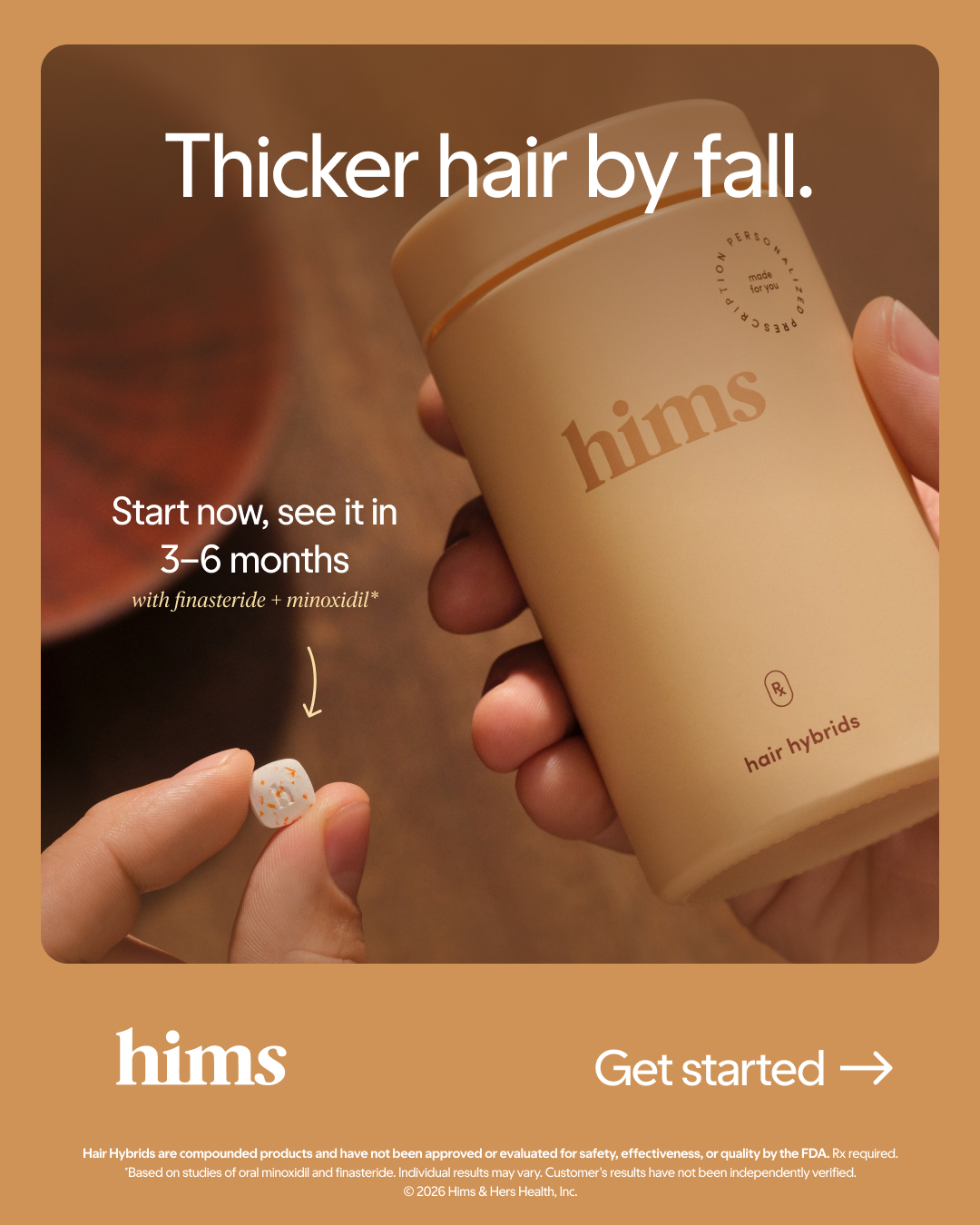 hims Facebook ad