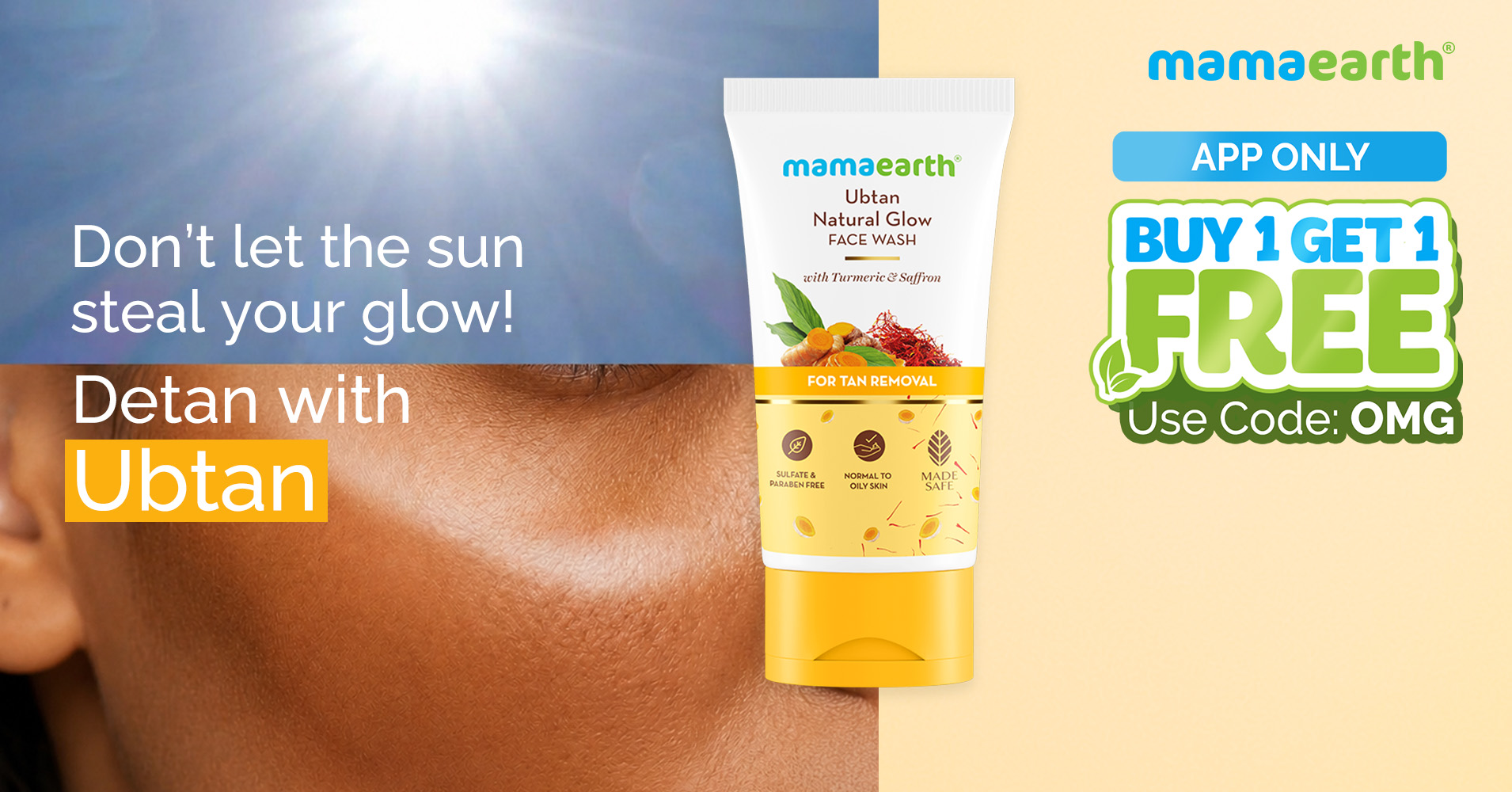 Mamaearth Facebook ad