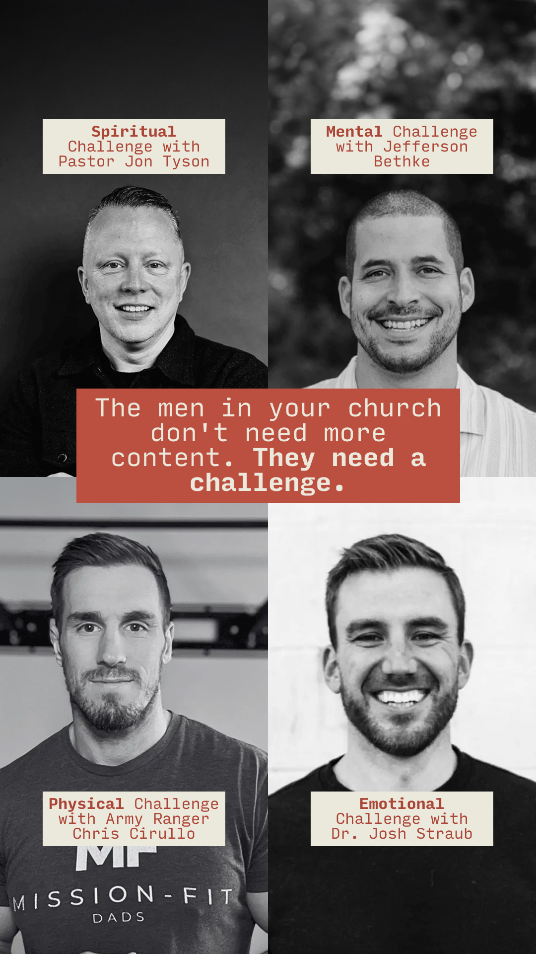 Forming Men Facebook ad: Level Up with Man Year
