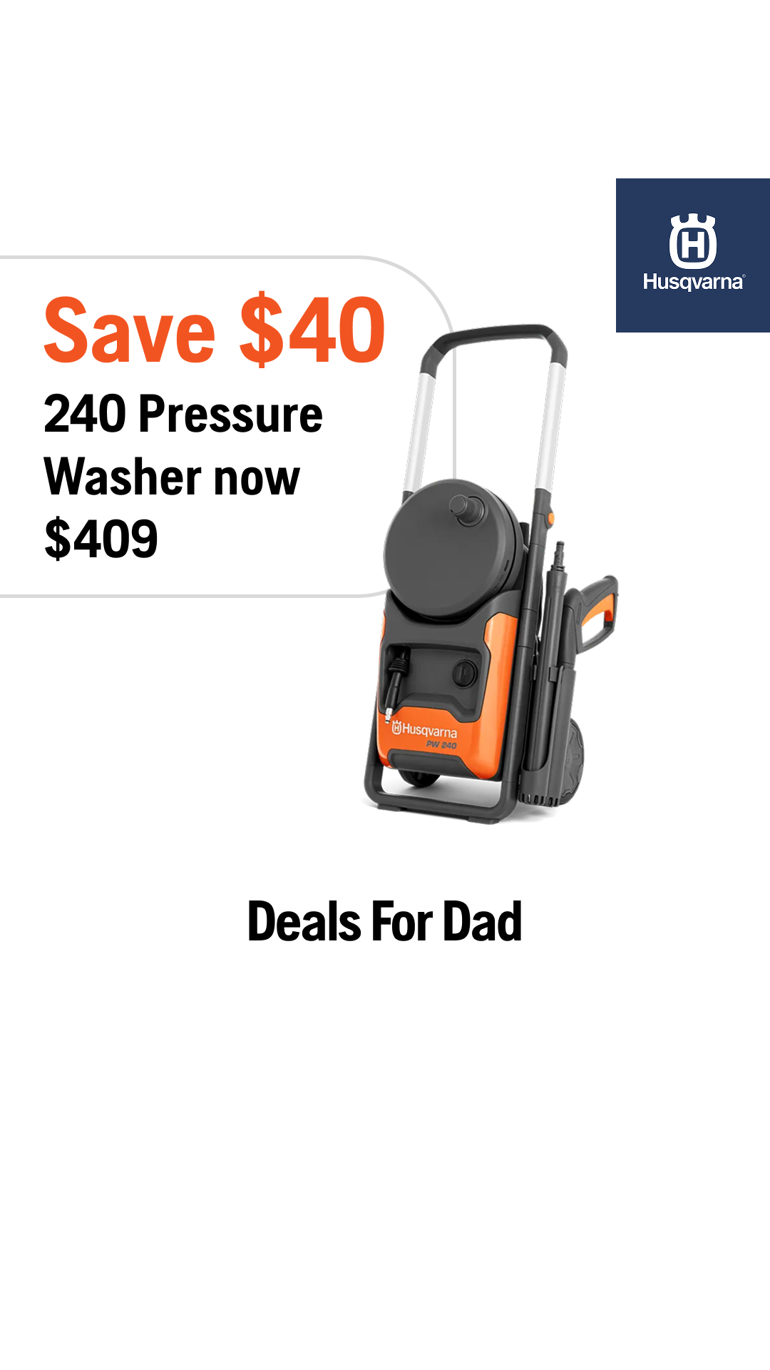Husqvarna Facebook ad