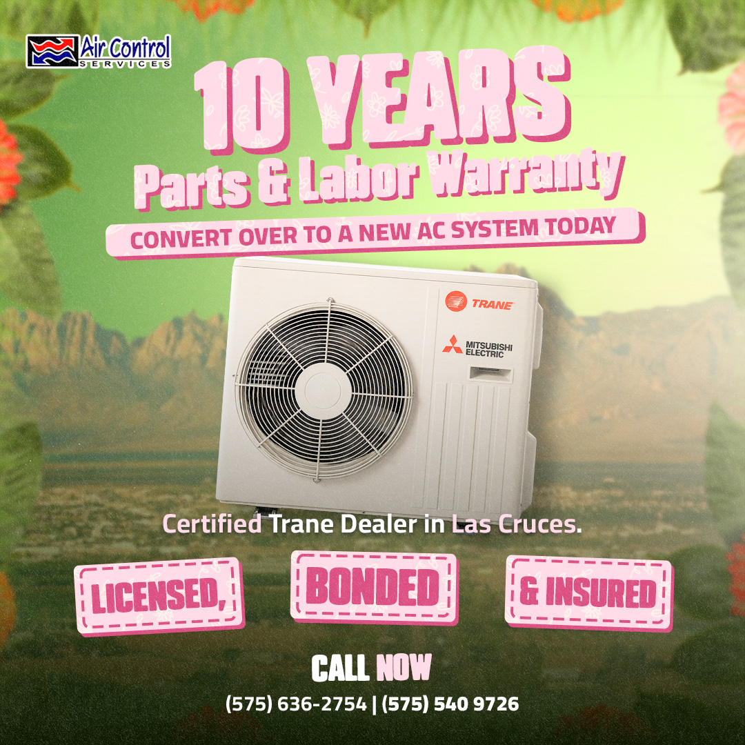 Air Control Services Facebook ad from May 12, 2026