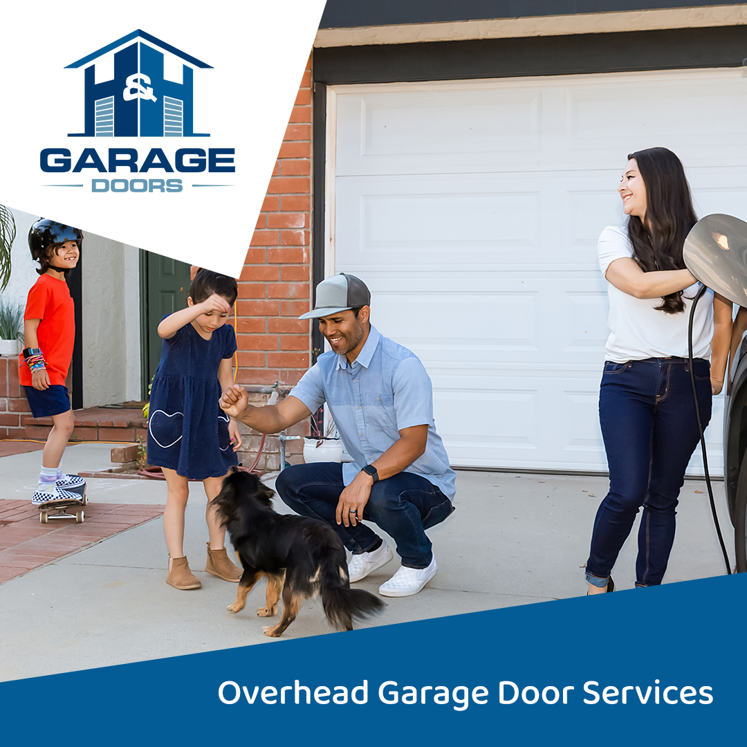H & H Garage Doors Facebook ad: Reliable Garage Door Service