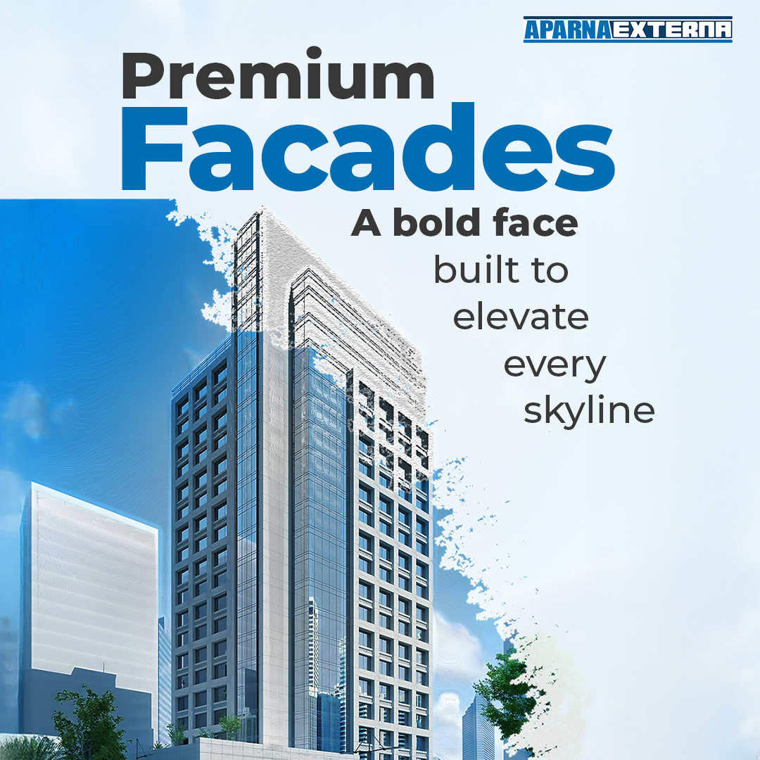Aparna Externa Facebook ad: Explore our facade range and make your next project stand…