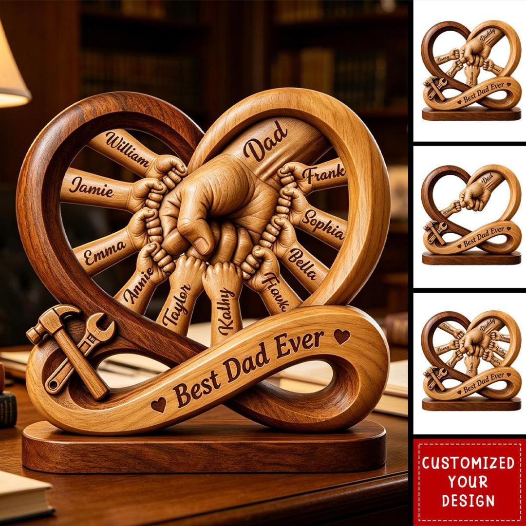Soufeel Present Facebook ad: The Ultimate Personalized Gift Dad Will Cherish Forever