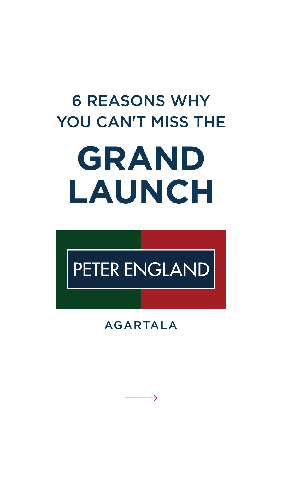 Peter England Facebook ad
