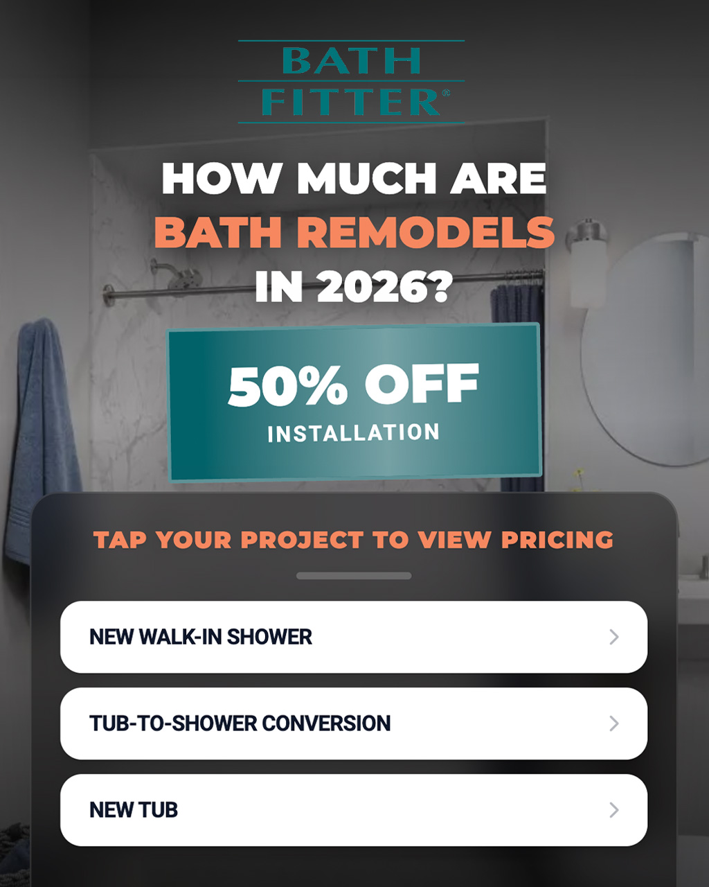 Bath Fitter Facebook ad