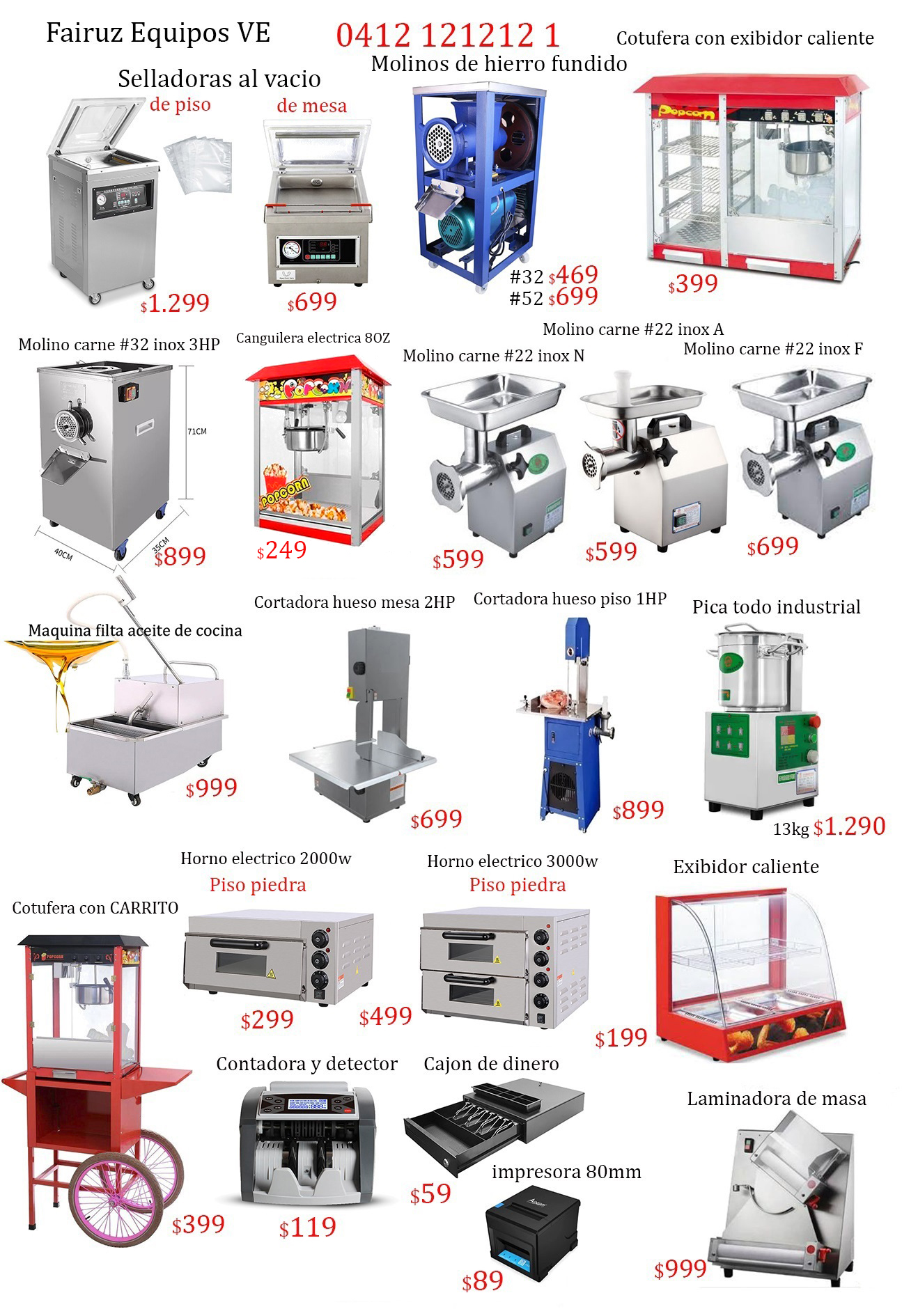 Fairuz equipos industriales VE Facebook ad