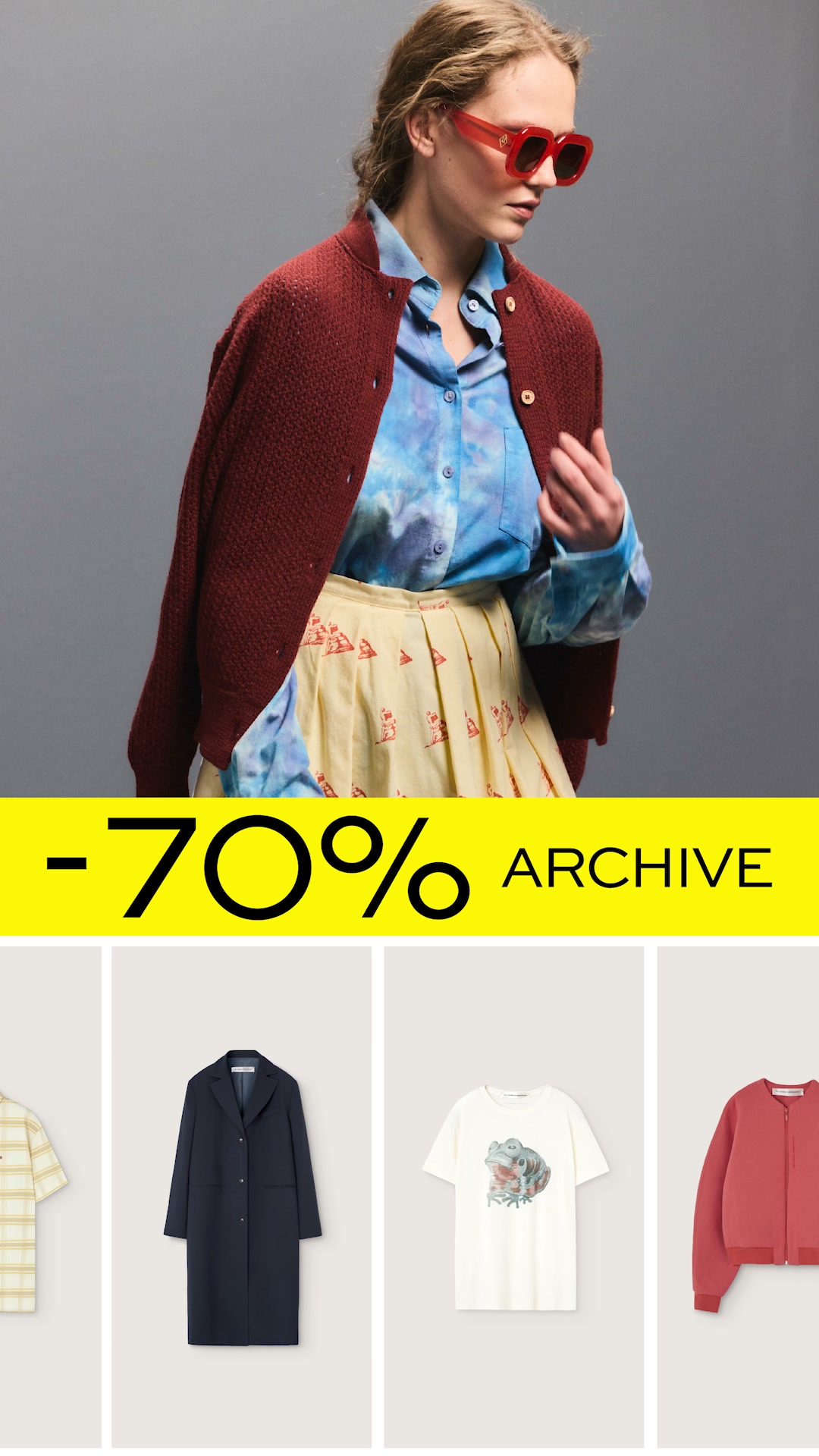 The Animals Observatory Facebook ad: -70% OFF ARCHIVE