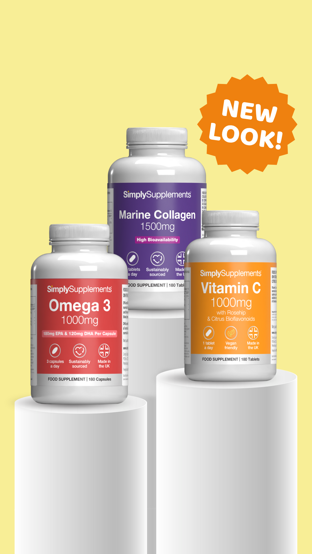 Simply Supplements Facebook ad