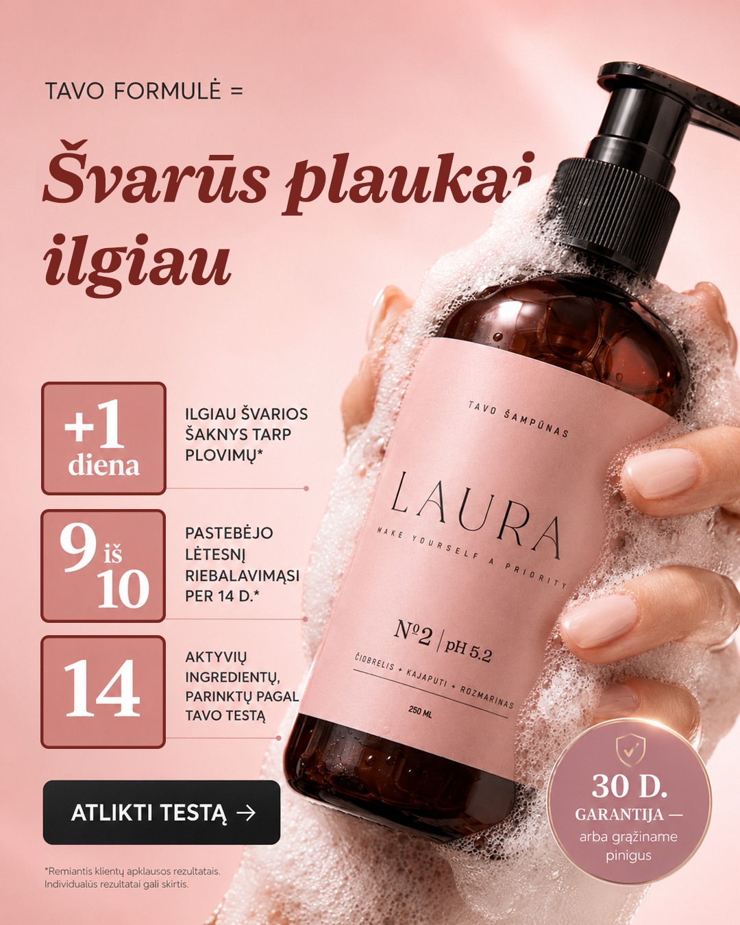 Tavo Šampūnas Facebook ad