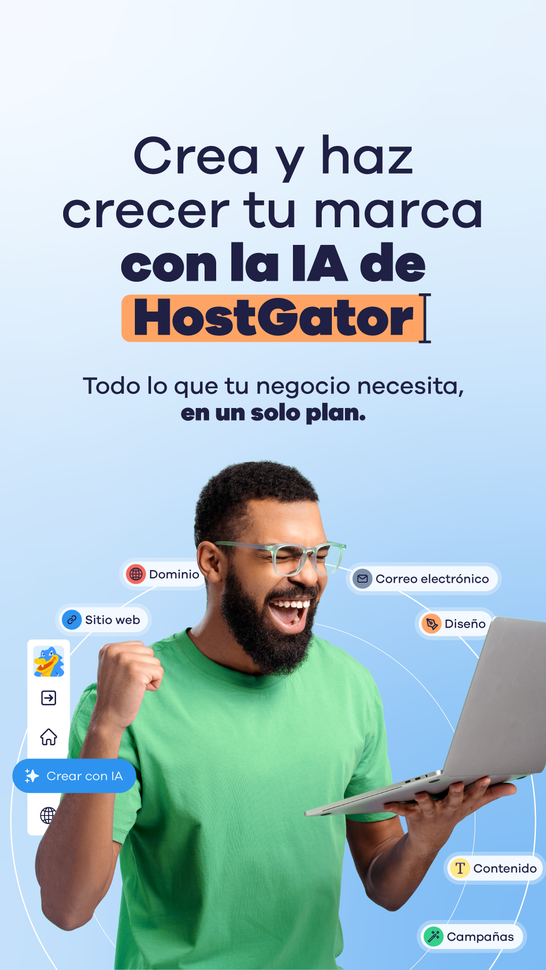 HostGator Facebook ad from Jul 31, 2026