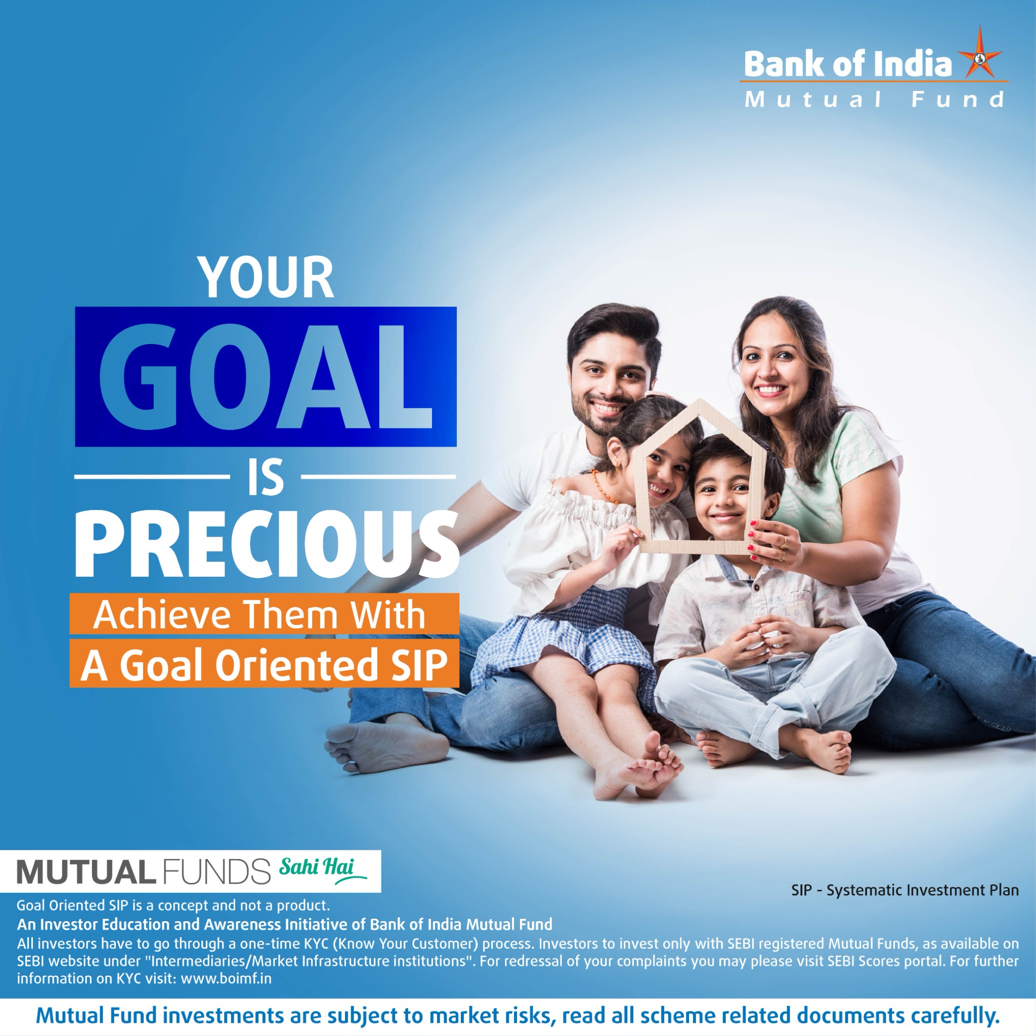 Bank of India Mutual Funds Facebook ad