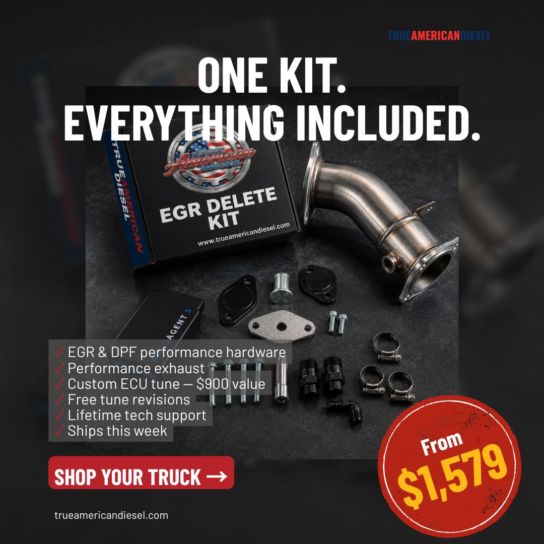 True American Diesel Facebook ad: Everything Included. One Kit.