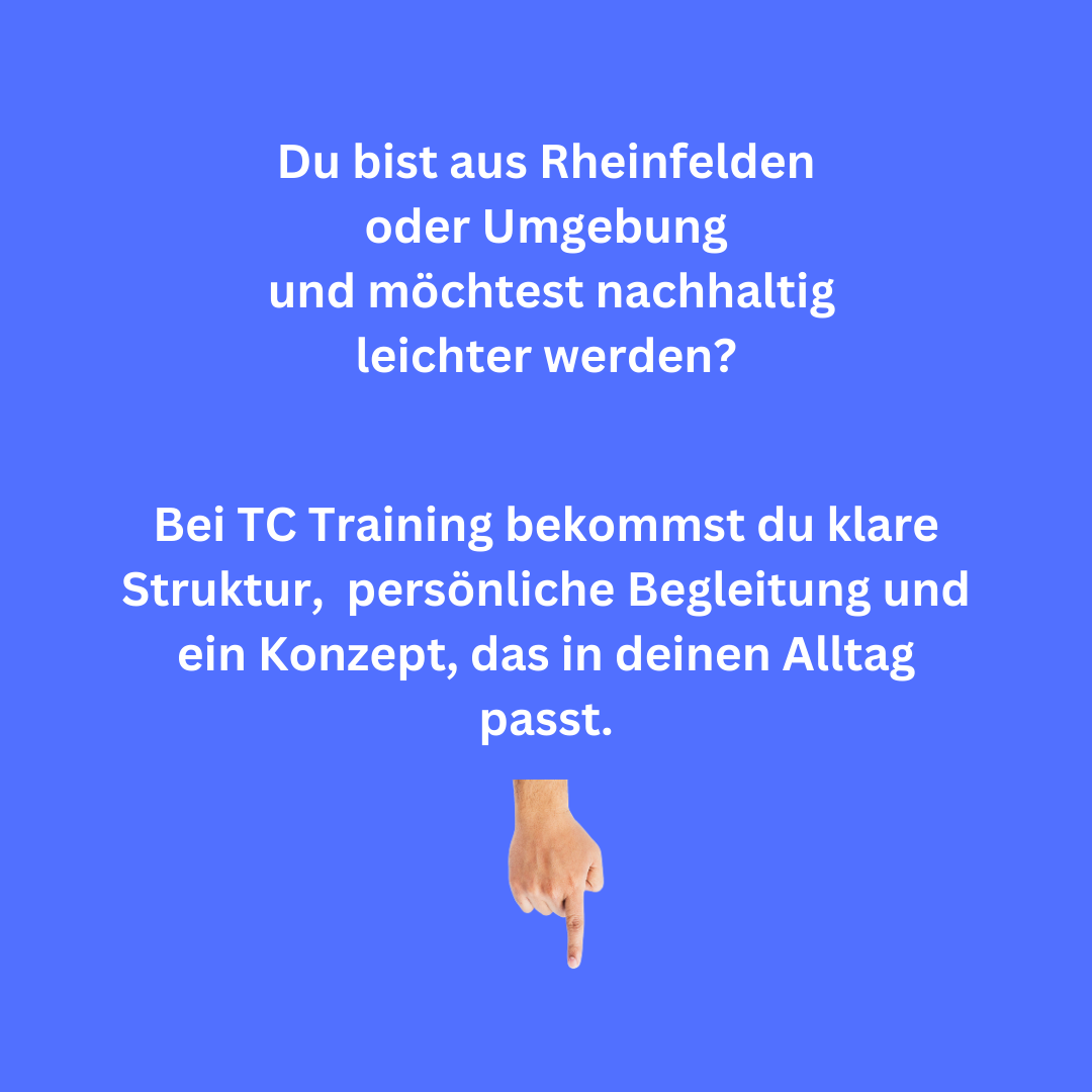 TC Training Facebook ad: Jetzt gesund durchstarten