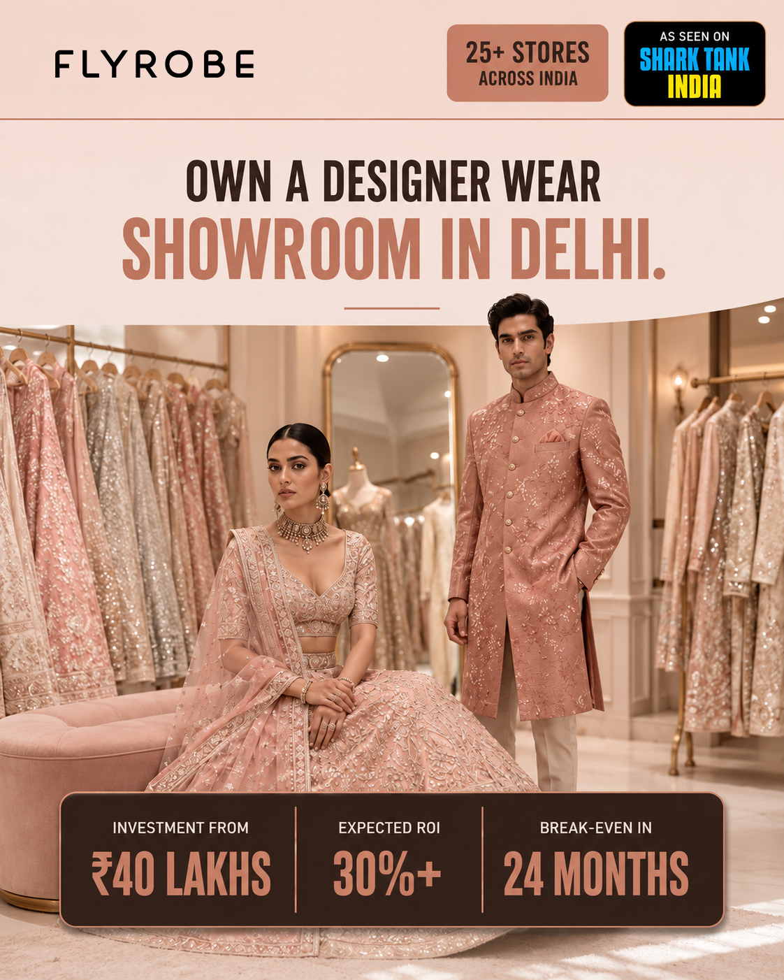Flyrobe Facebook ad