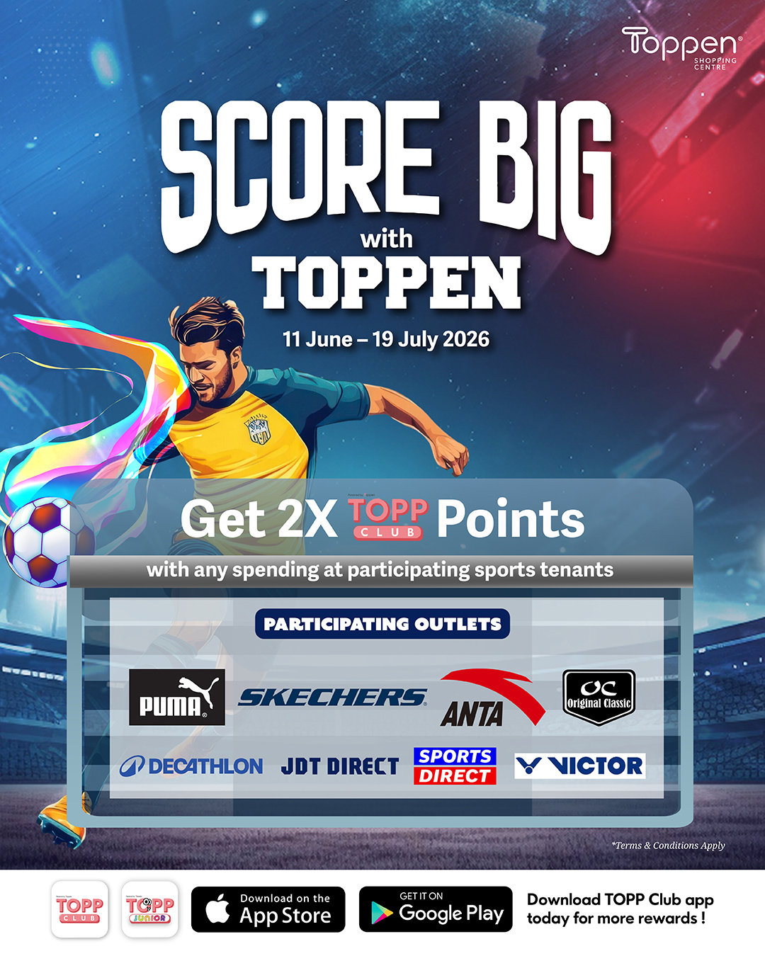 Toppen Shopping Centre Facebook ad