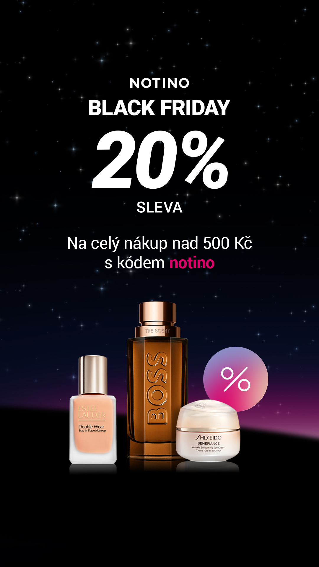 Notino Facebook ad