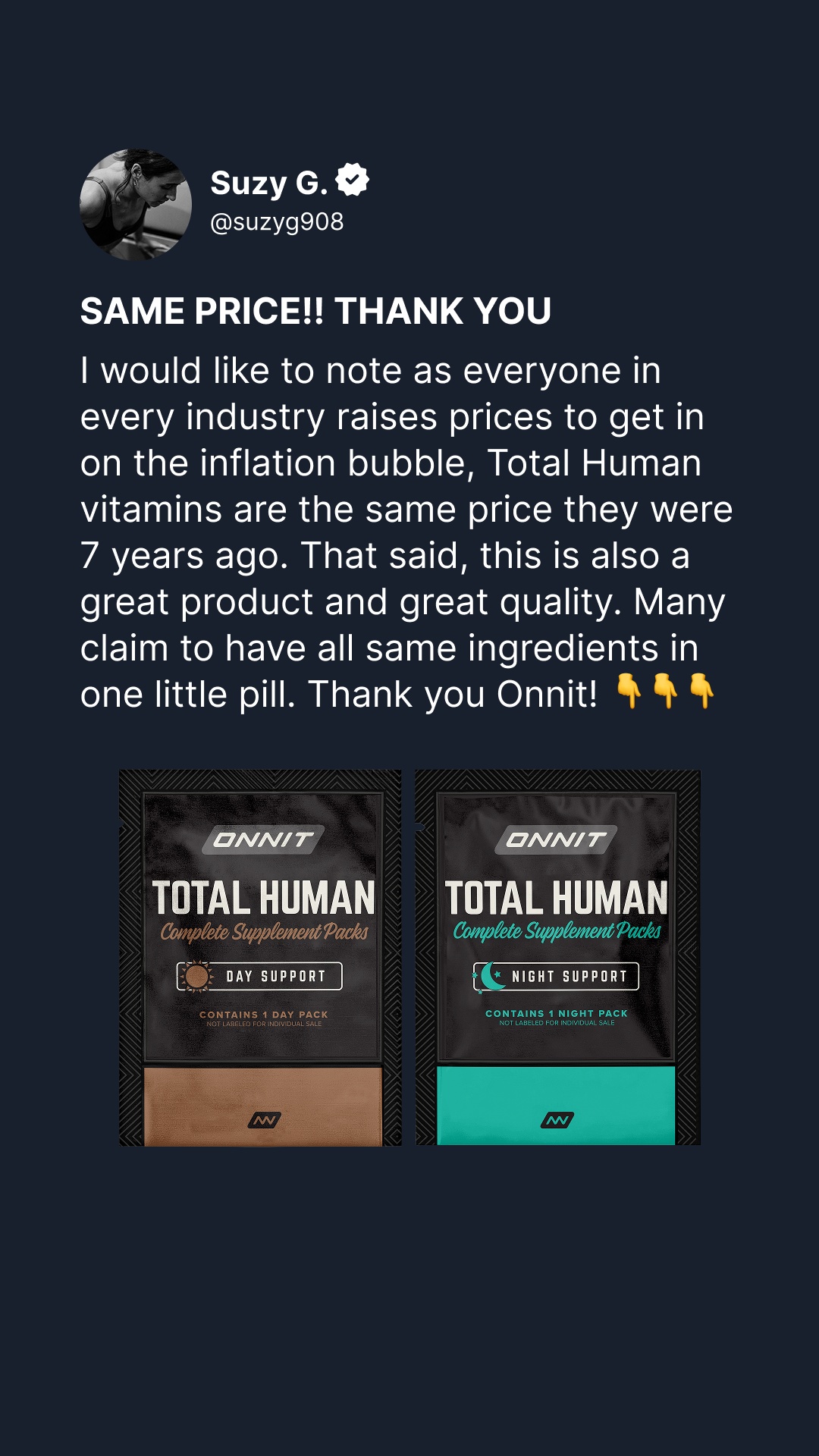 Onnit Facebook ad