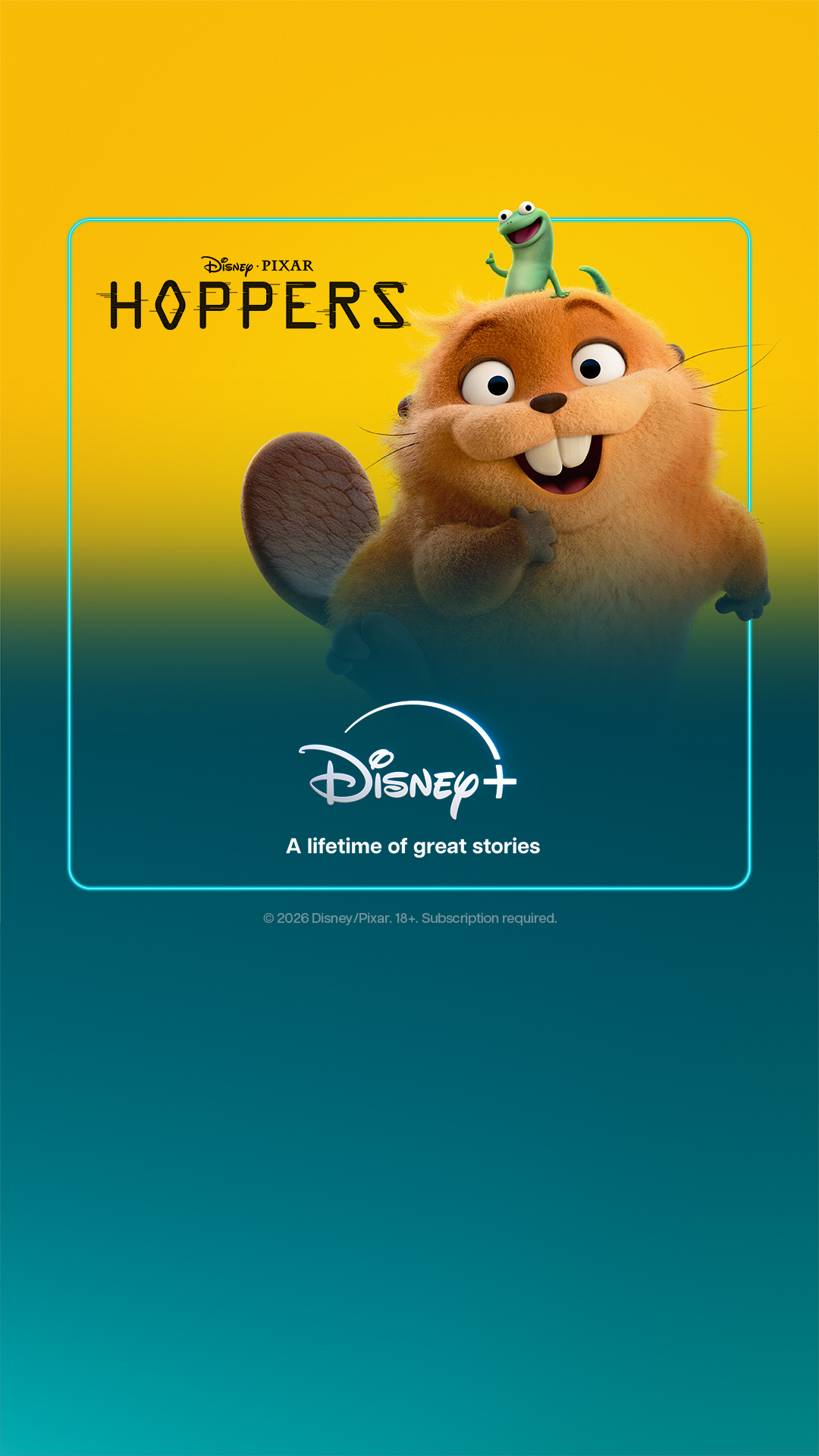 Disney+ Facebook ad