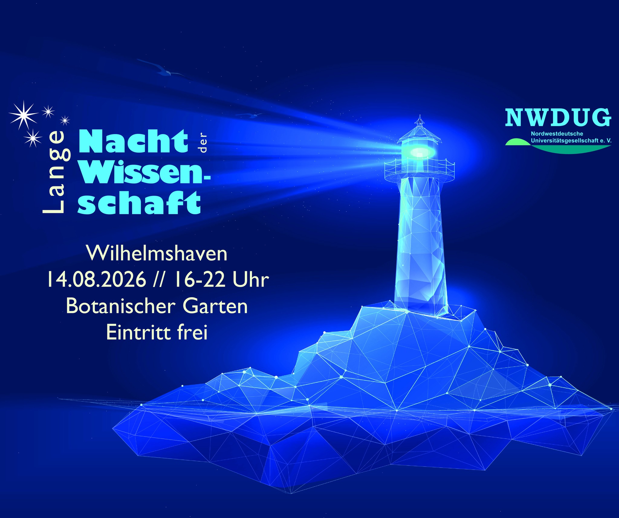 NWDUG e.V. Facebook ad: 4. Lange Nacht der Wissenschaft