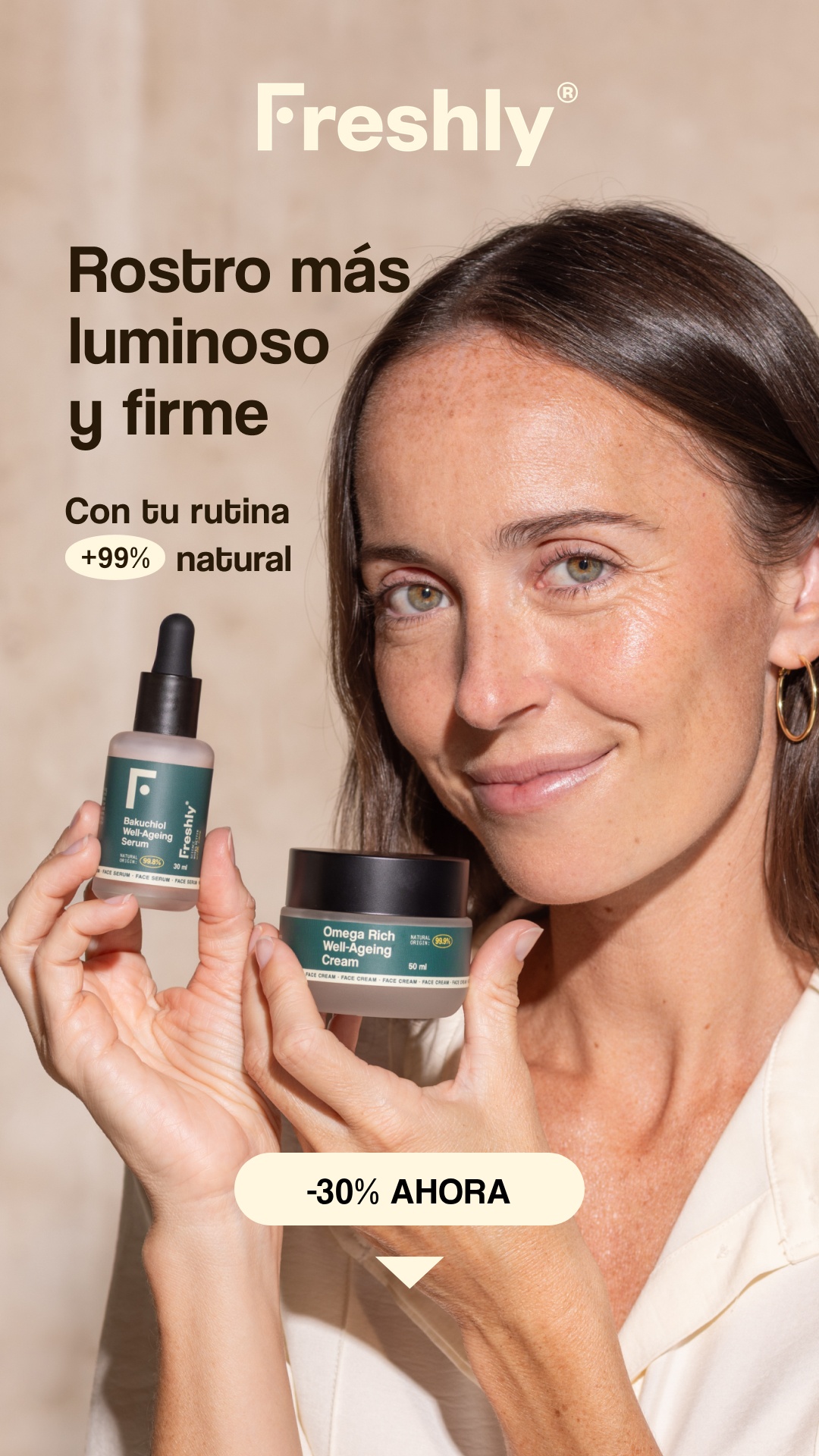 Freshly Cosmetics Facebook ad