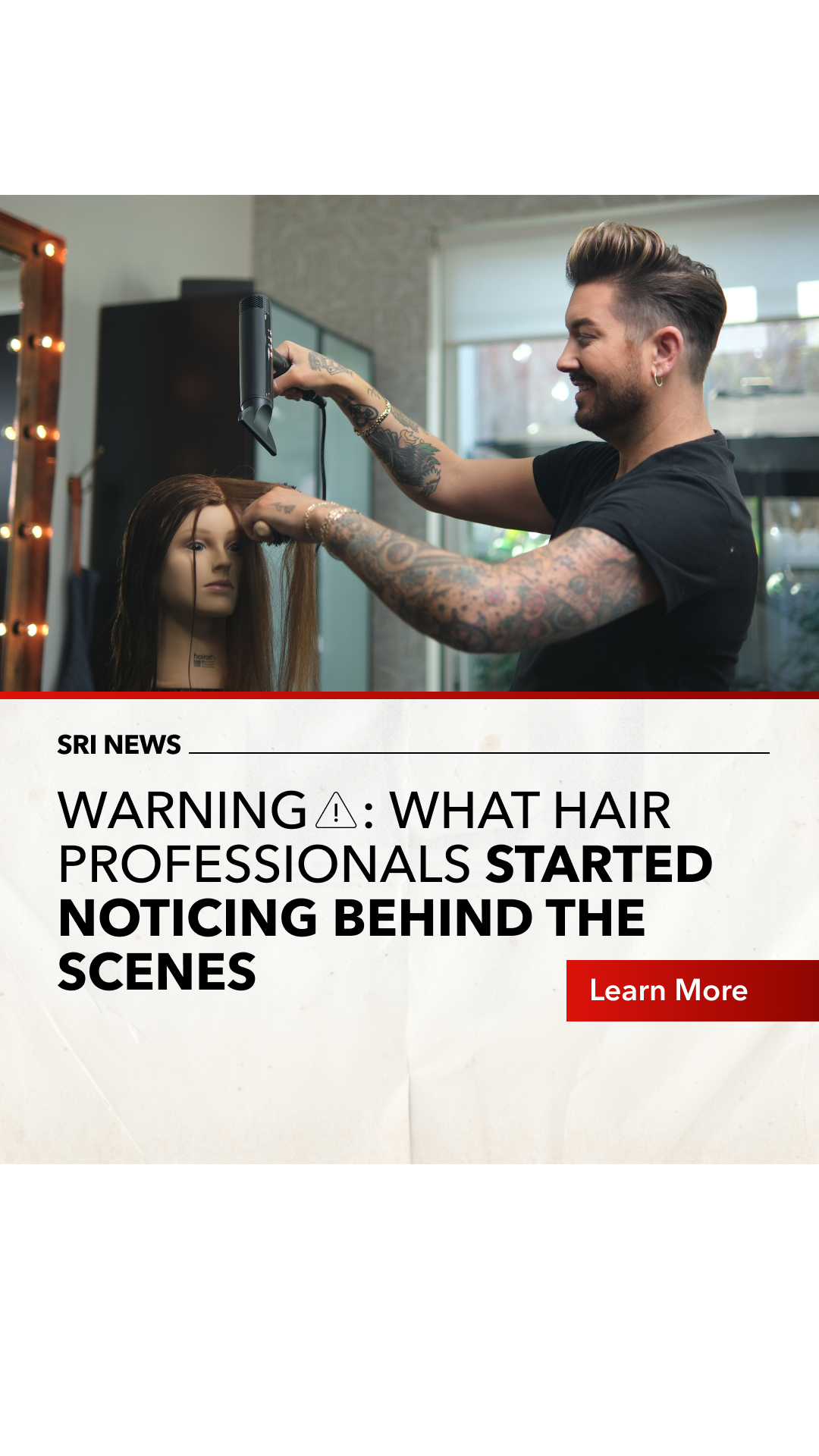 SRI Labs Facebook ad
