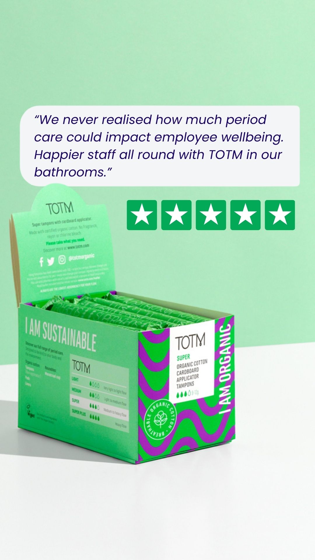 TOTM Organic Facebook ad