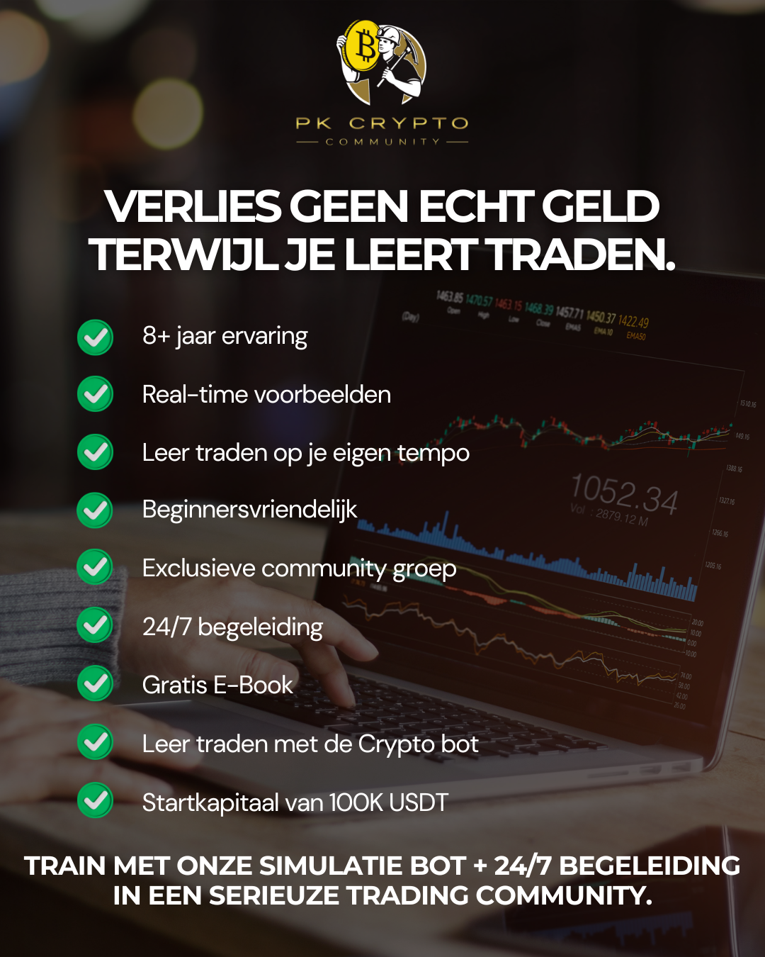 PK Crypto Community Facebook ad