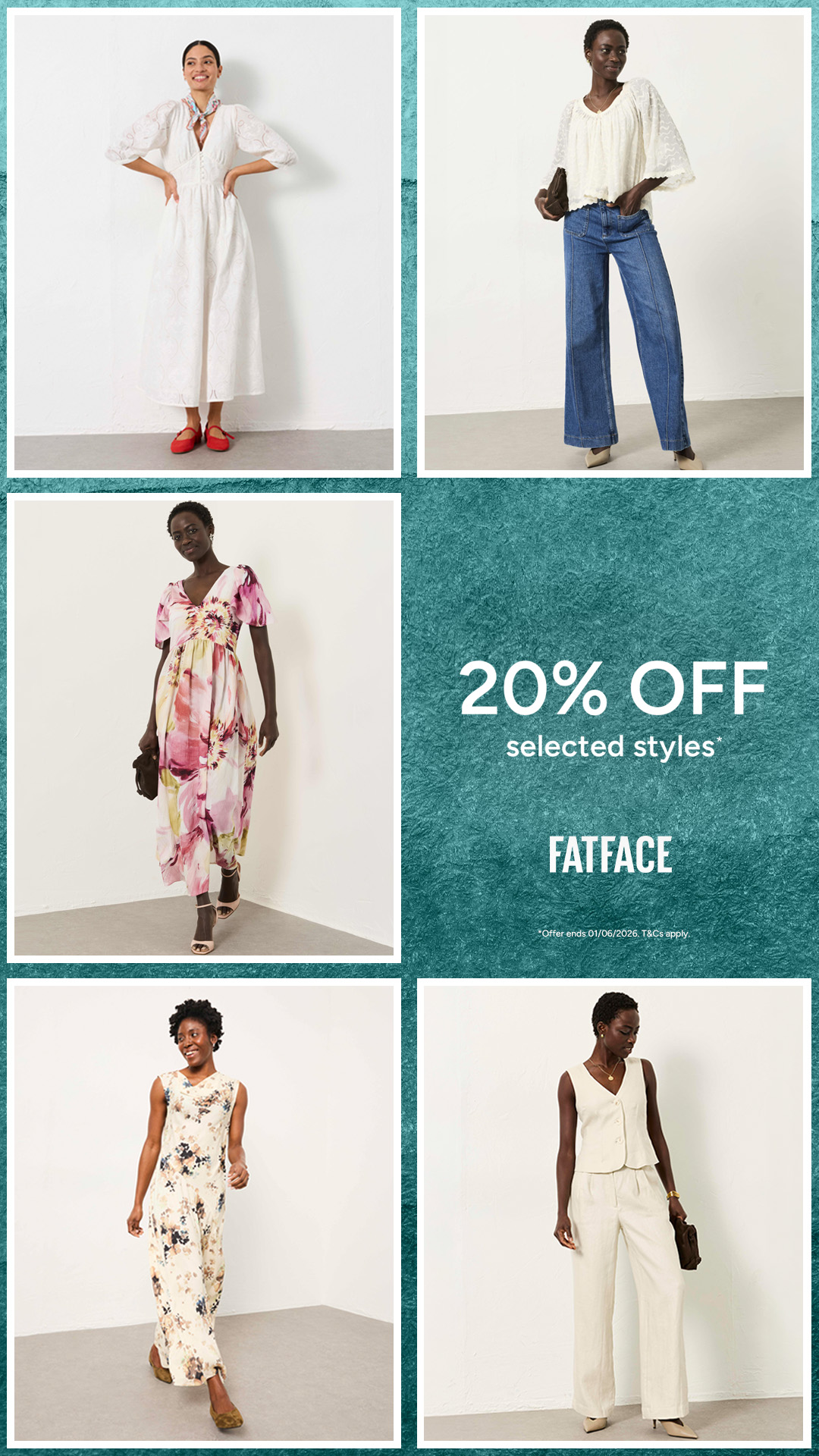 FatFace Facebook ad from May 28, 2026