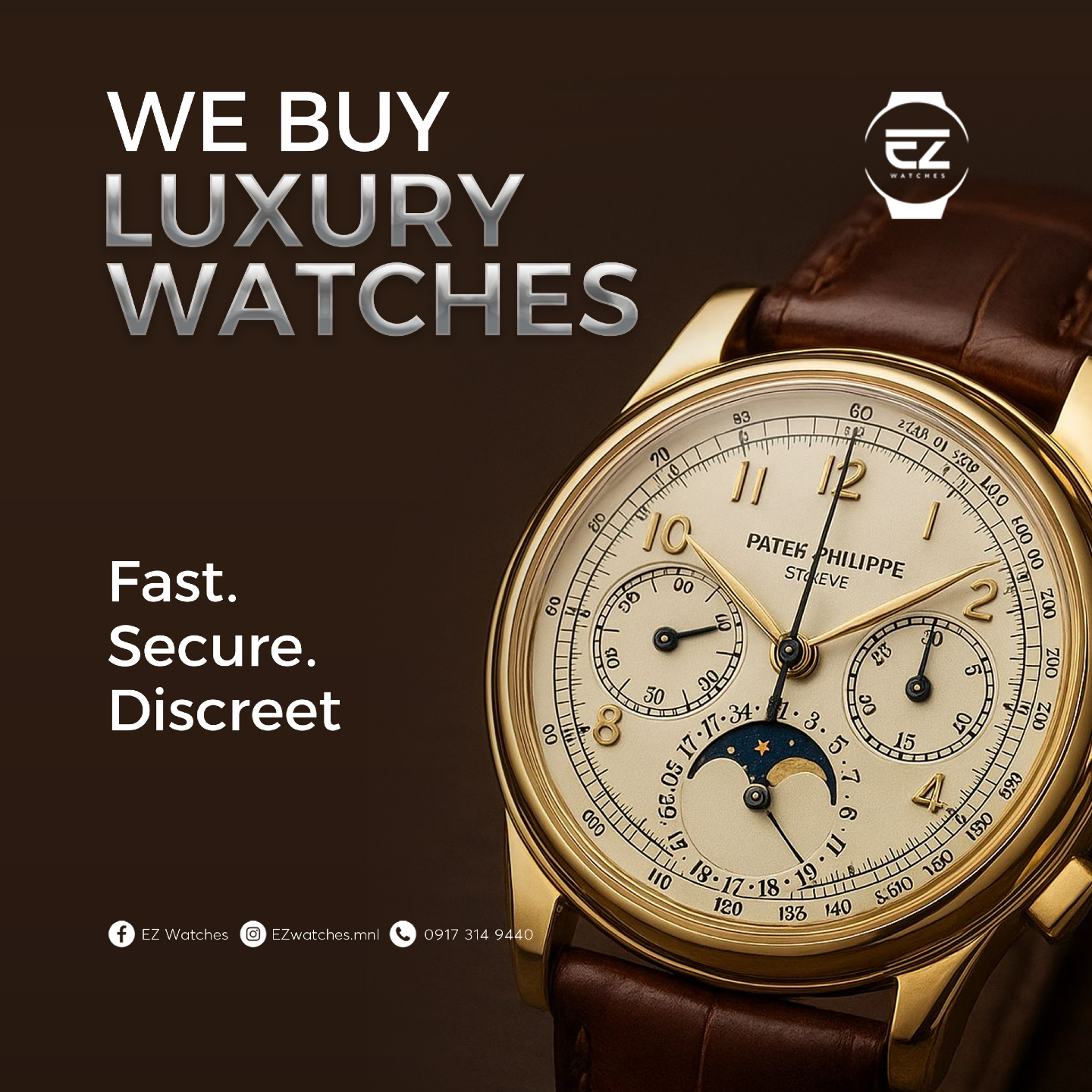 EZ Watches Facebook ad