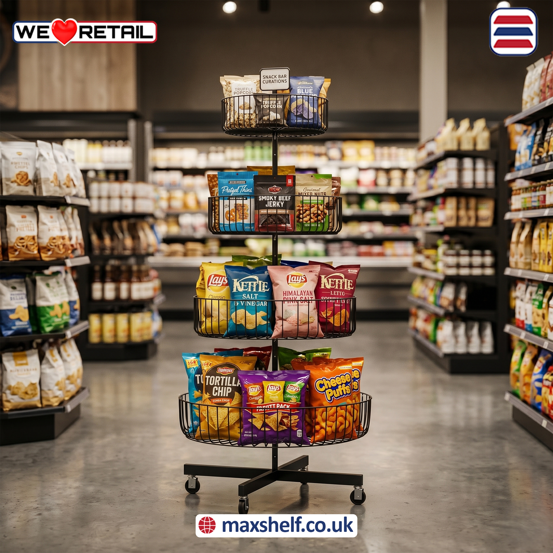 Maxshelf Facebook ad
