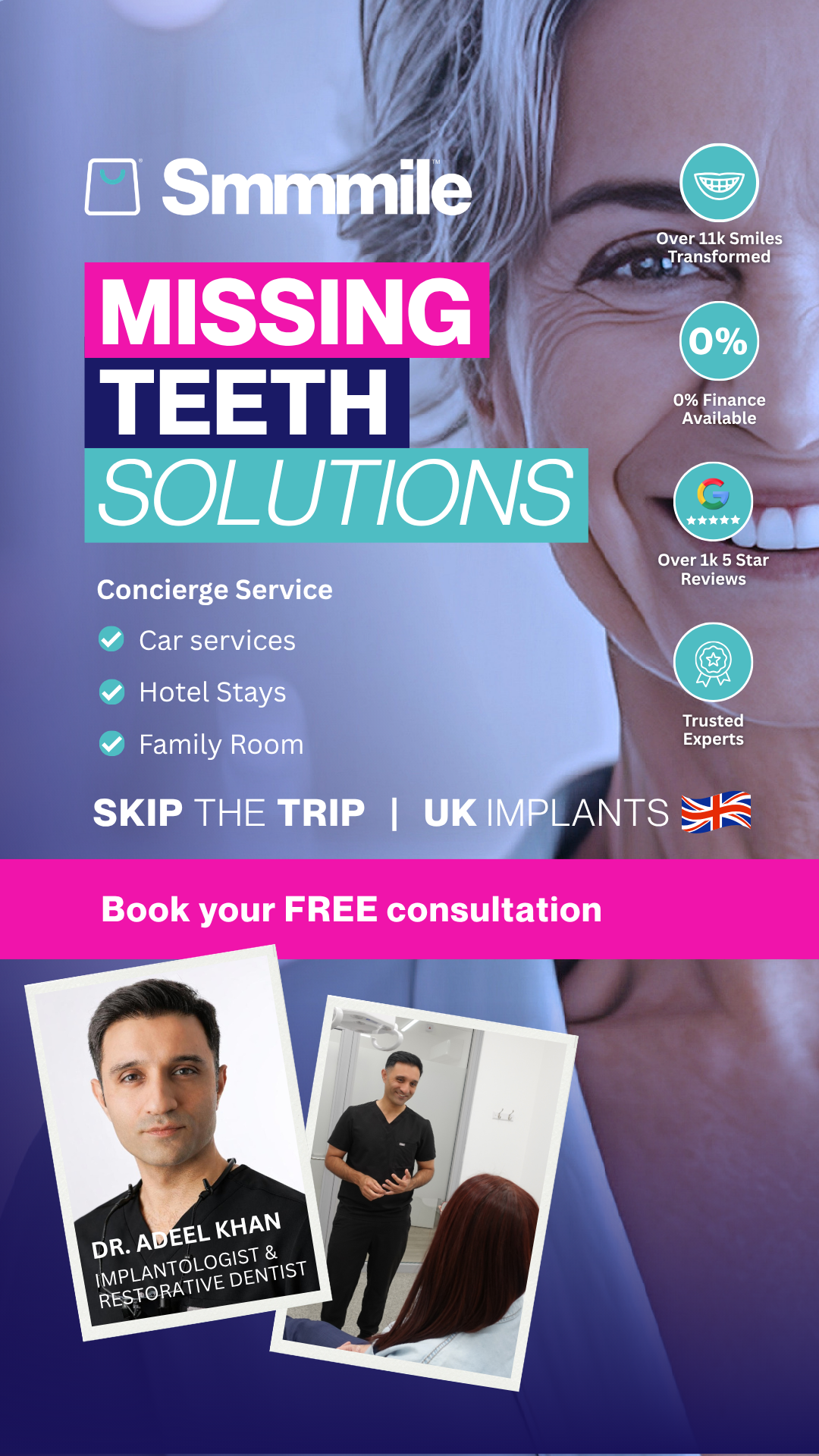 Smmmile Dental Facebook ad