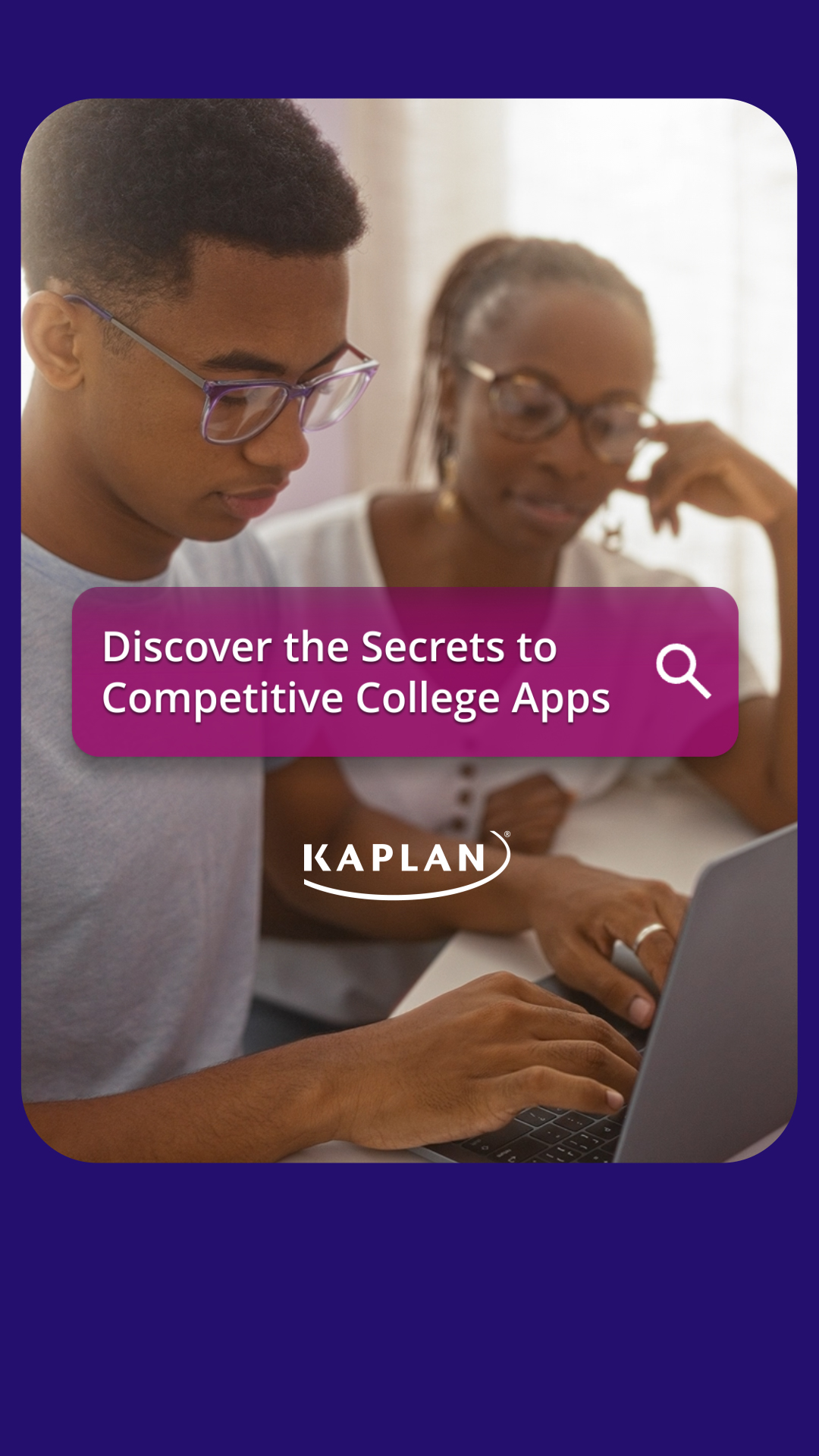 Kaplan College Prep Facebook ad: College Admissions Experts