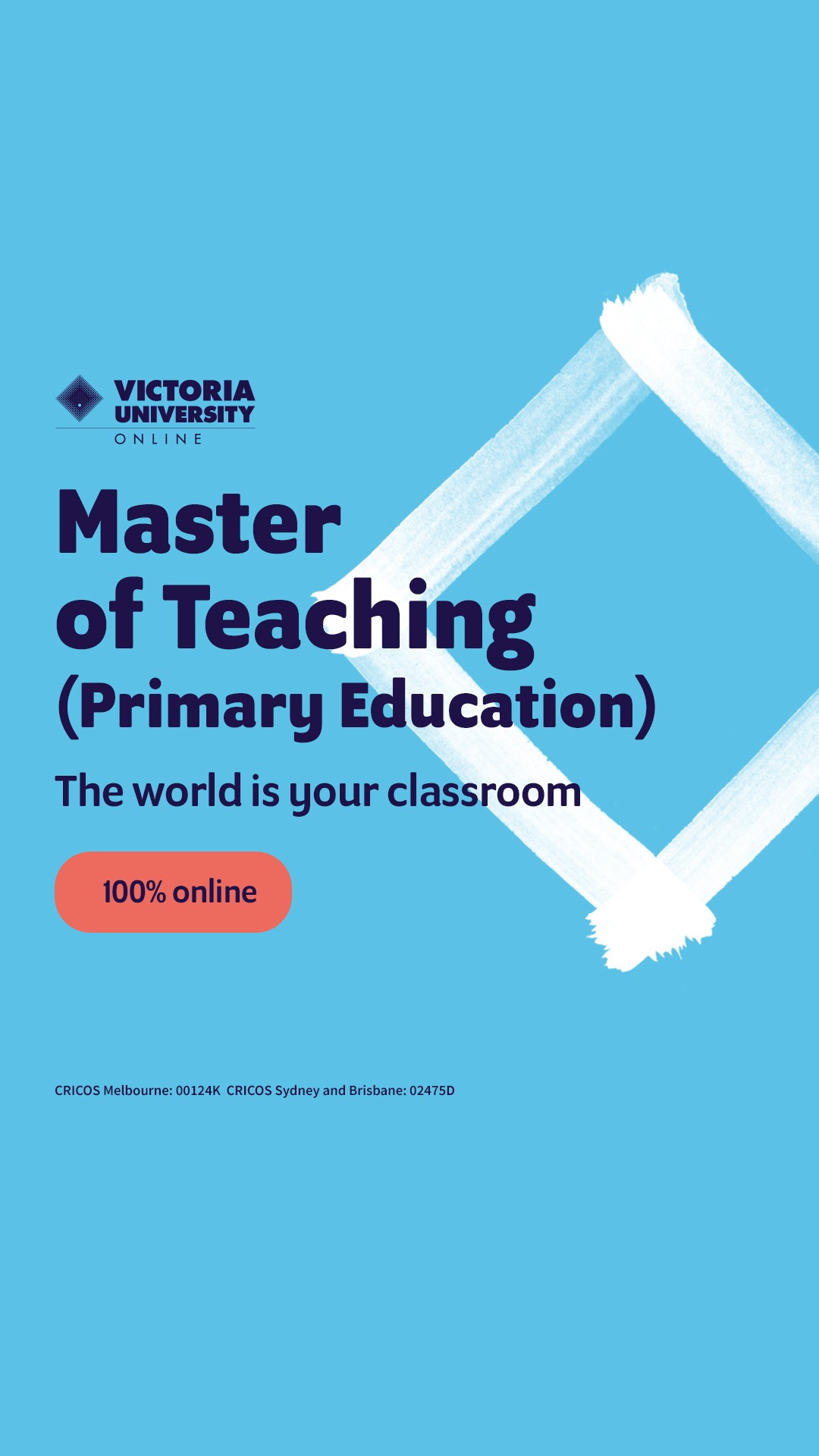 Victoria University Online Facebook ad