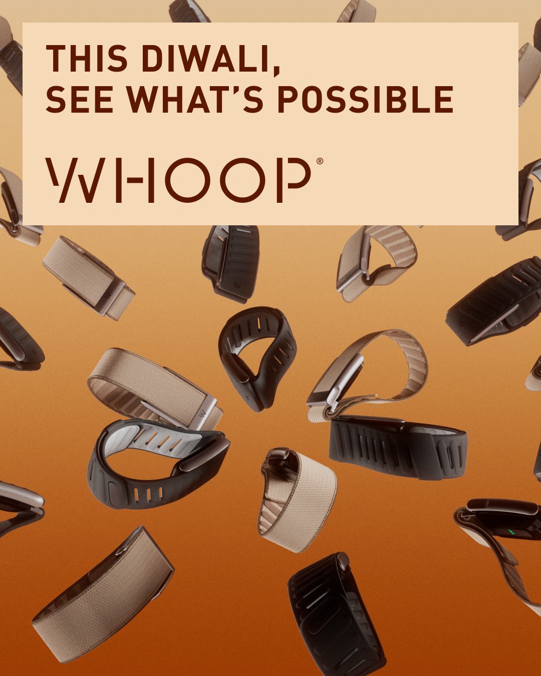 WHOOP Facebook ad: Give the gift of WHOOP