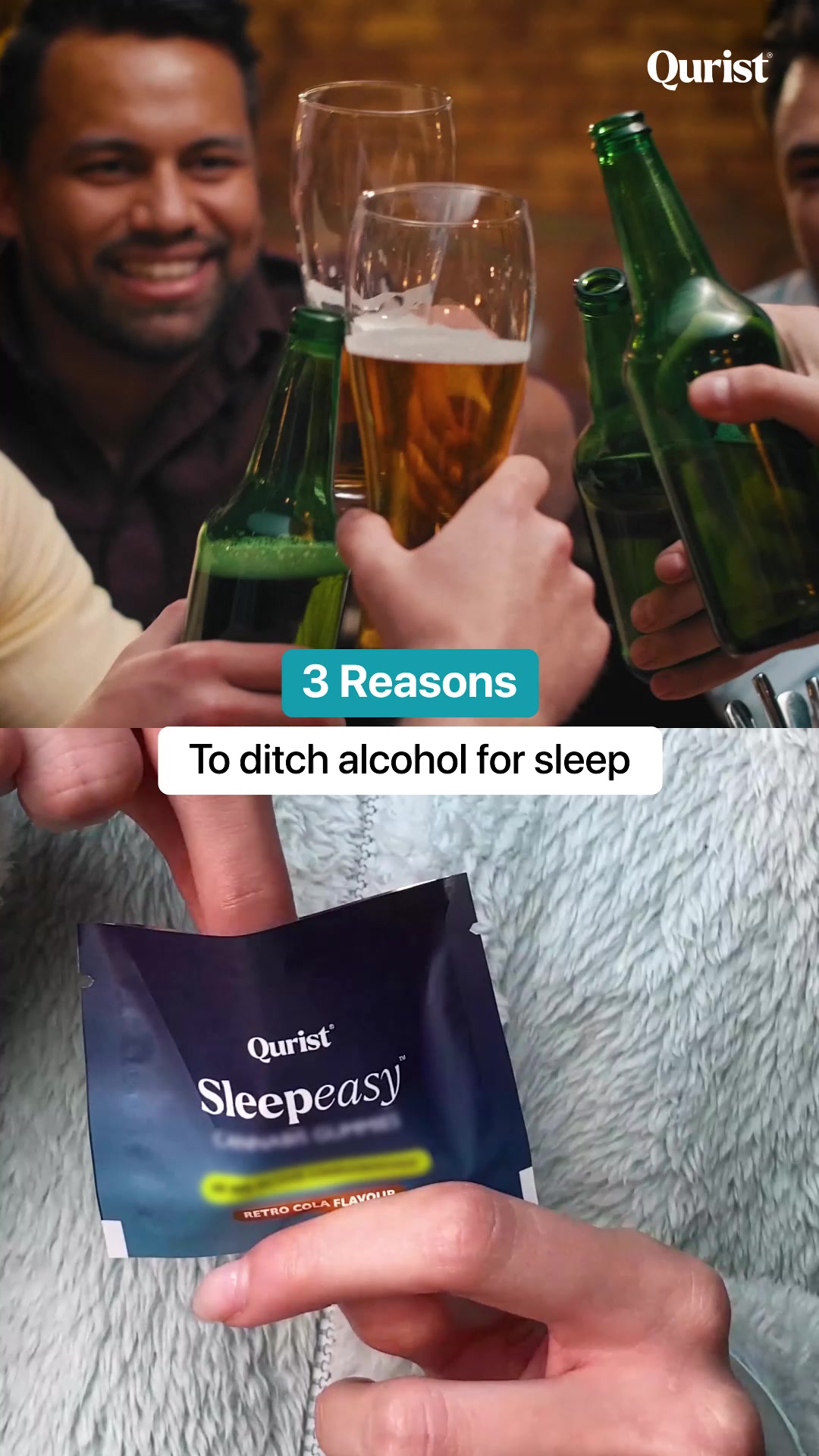 Qurist India Facebook ad: Try Sleepeasy With 10% Off Now