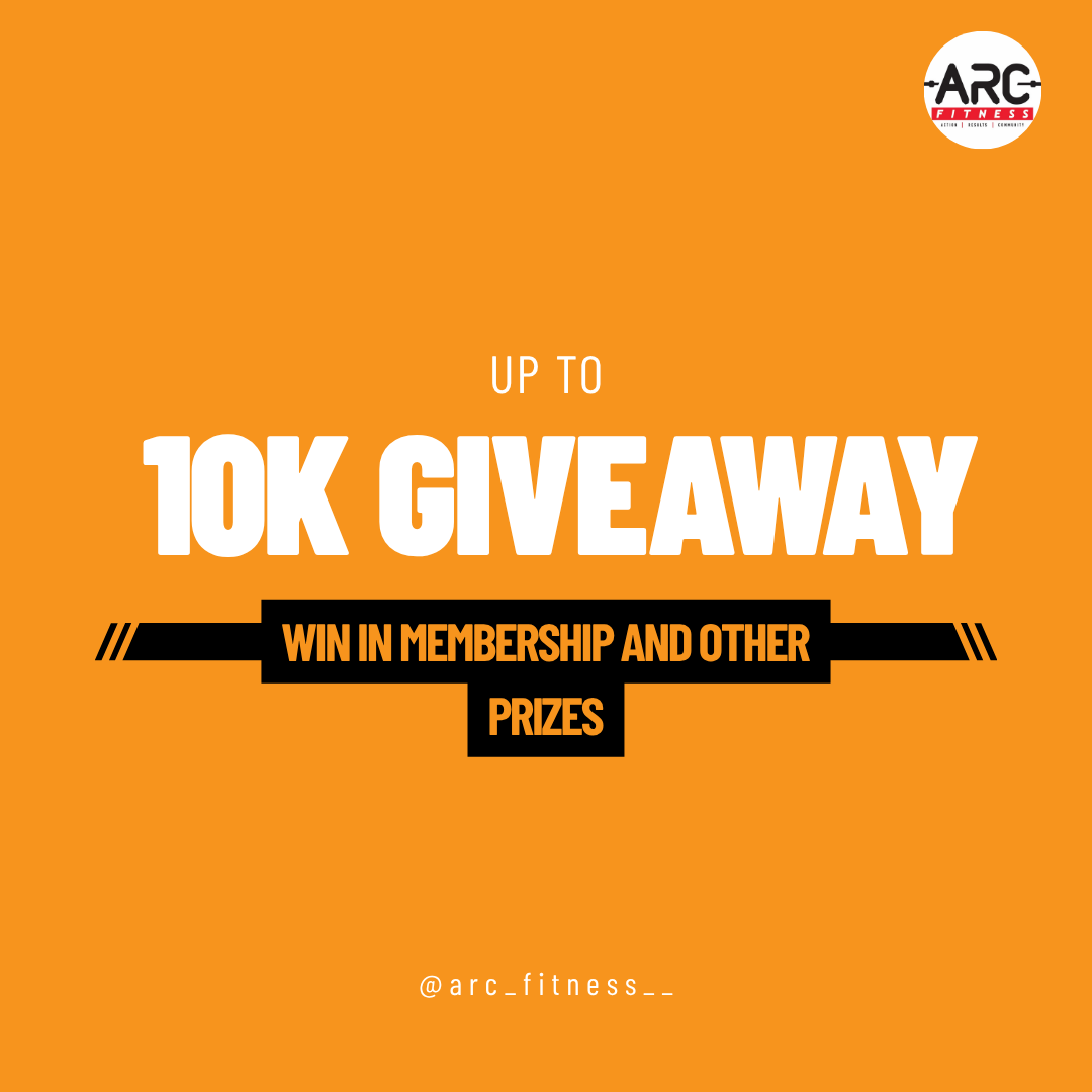 ARC Fitness Facebook ad: Win Big with Arc Fitness