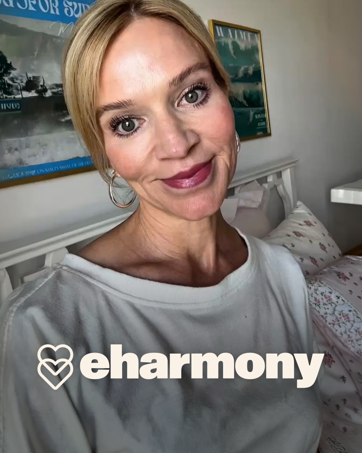 eharmony Canada Facebook ad: Safe Dating for Serious Singles