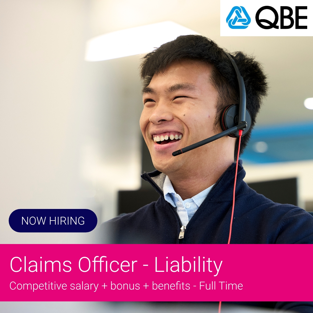 SEEK Facebook ad: Claims Officer - Liability