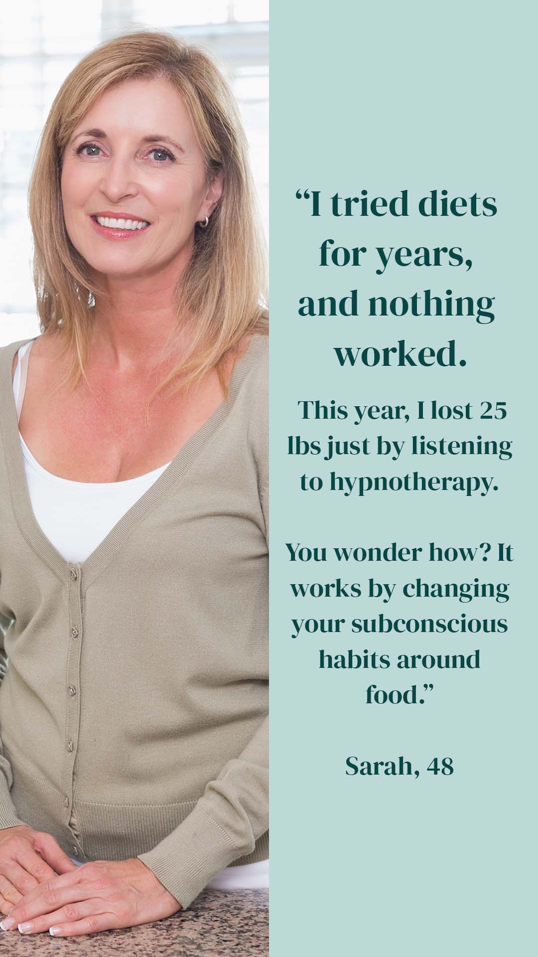 Hypnozio: power of hypnotherapy Facebook ad