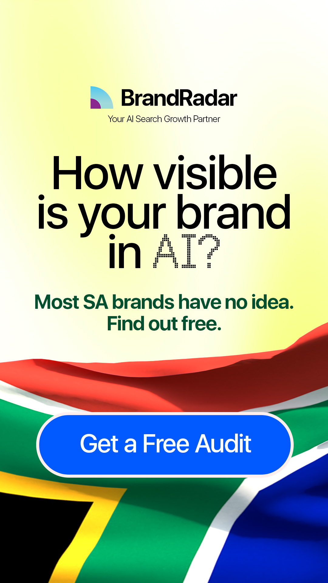 BrandRadar ZA Facebook ad