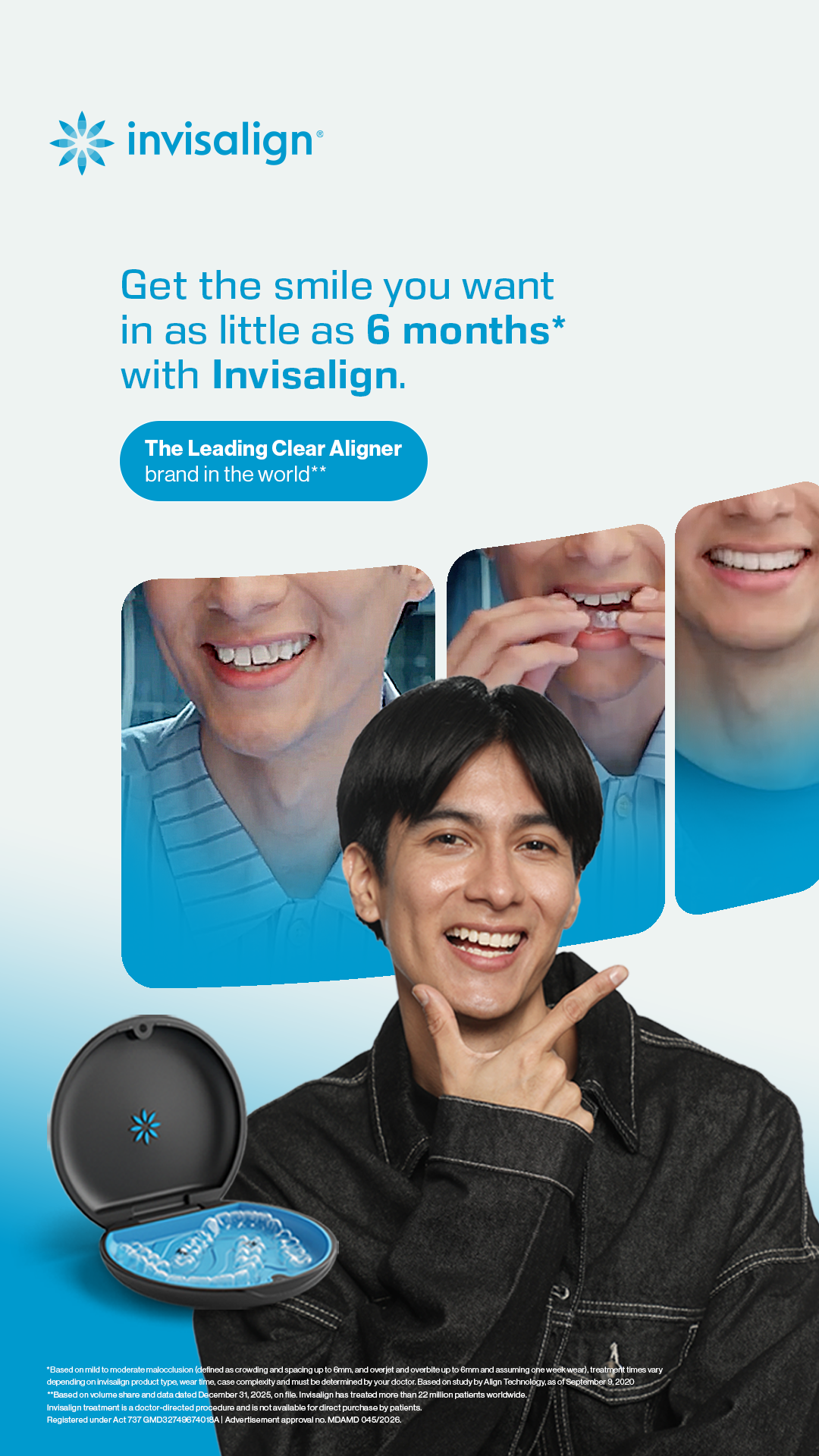 Invisalign Malaysia Facebook ad from Aug 3, 2026
