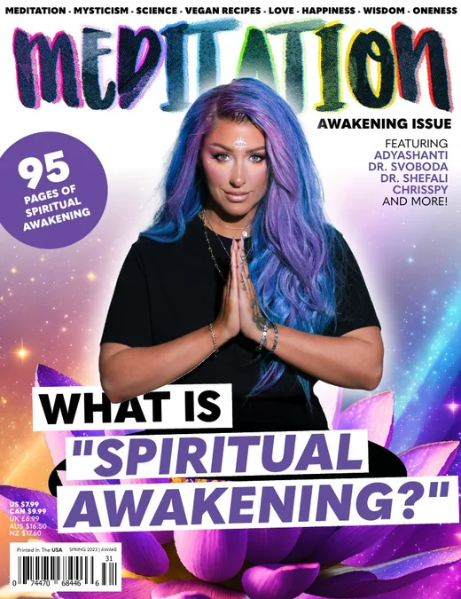 Meditation Magazine Facebook ad: Subscribe by September 21