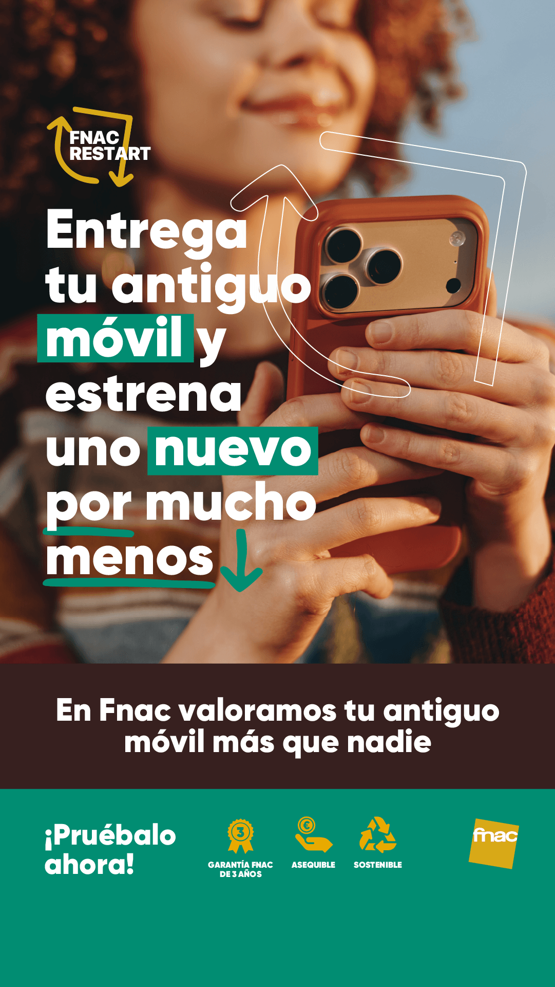 Fnac España Facebook ad: Apple trade in