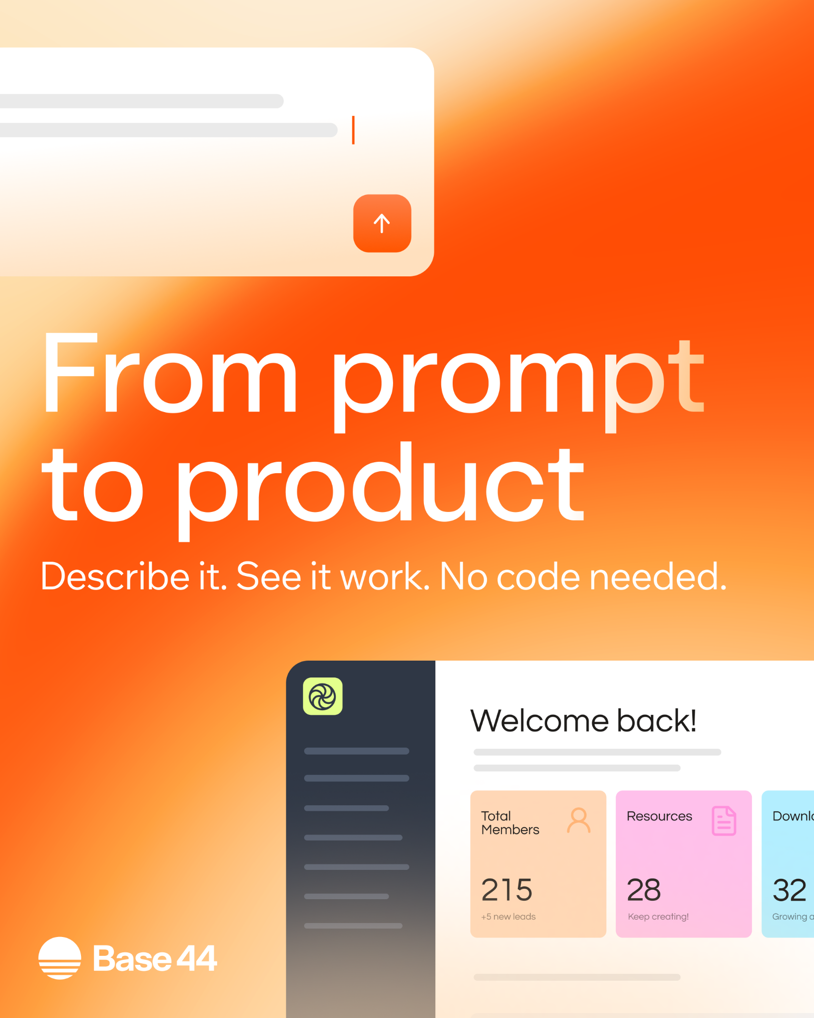 Base44 Facebook ad