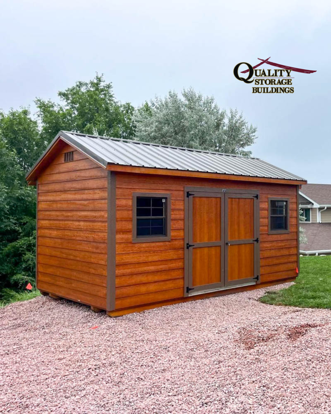 Quality Storage Buildings Facebook ad: Design it from scratch and make it yours…