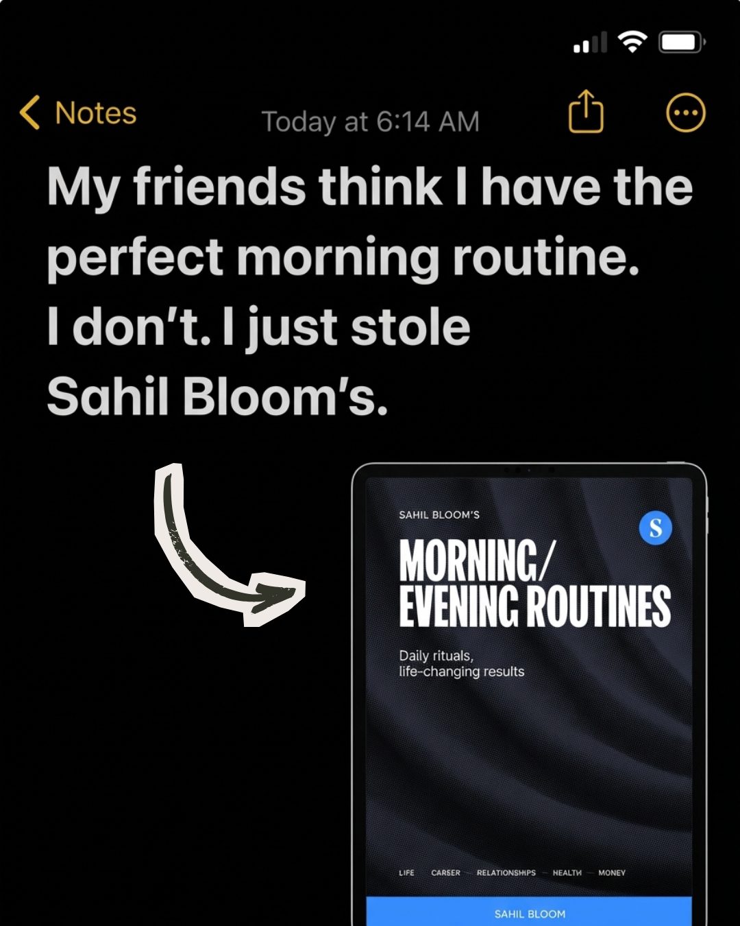 Sahil Bloom Facebook ad